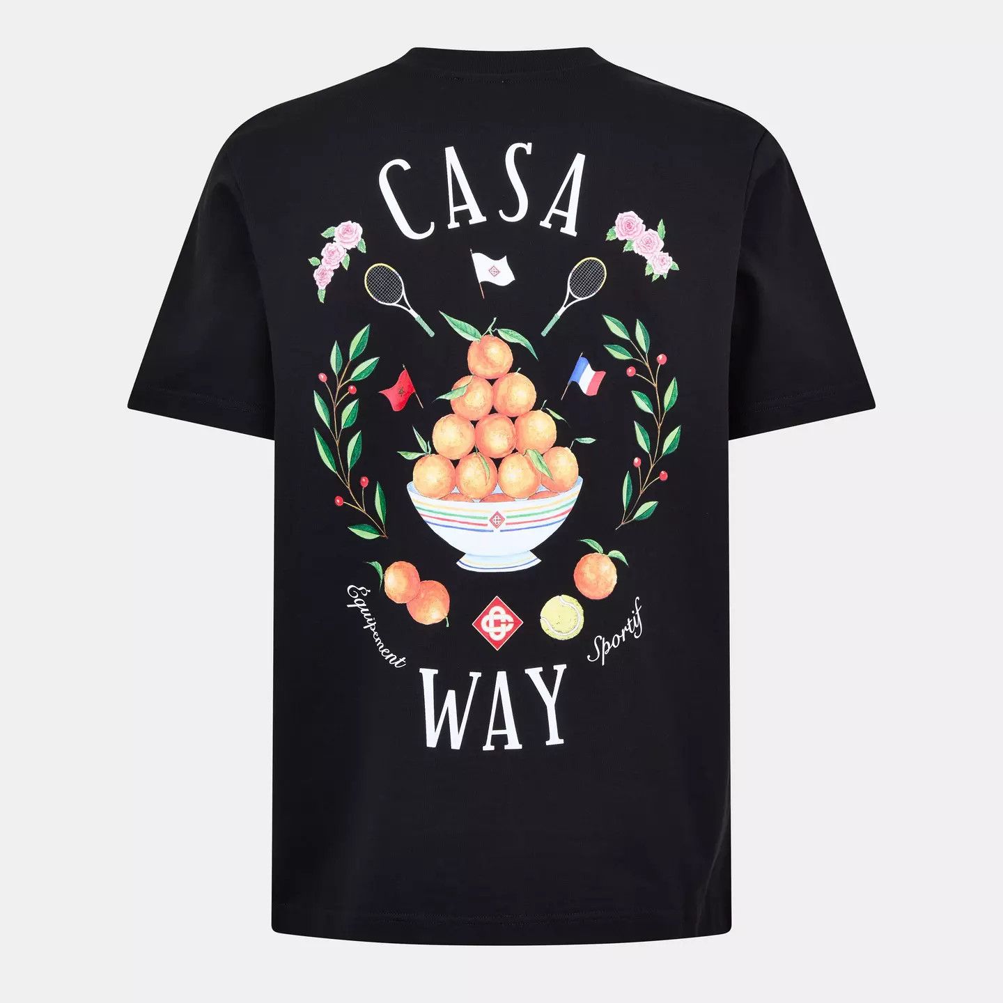 Casablanca o1g2r1mq0426 Way T-Shirt in Black Size US XS / EU 42 / 0 - 2 Thumbnail