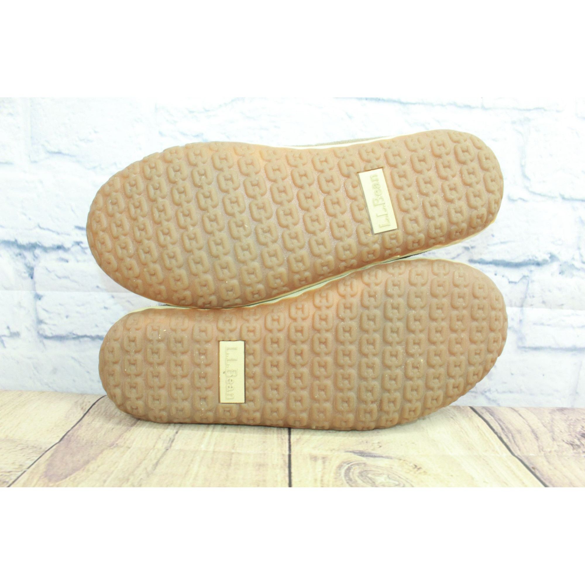 L.L. Bean LL Bean Women's Fleece Lined Mountain Moccasin Slippers Size US 8 / IT 38 - 10 Thumbnail
