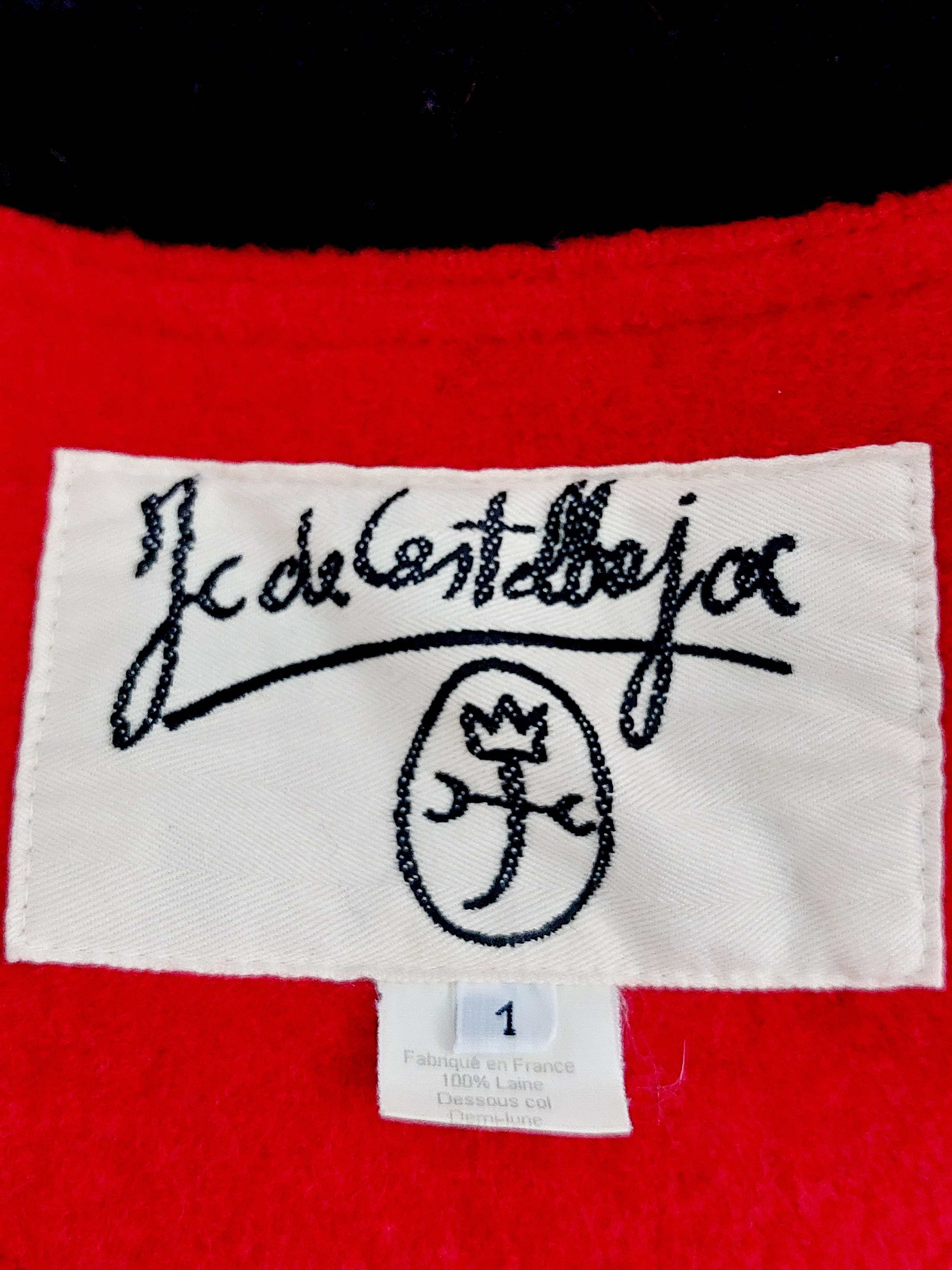 Jean Charles De Castelbajac Jean Charles JC De Castelbajac Wool Colorblock Coat Jacket Size US M / EU 48-50 / 2 - 15 Thumbnail