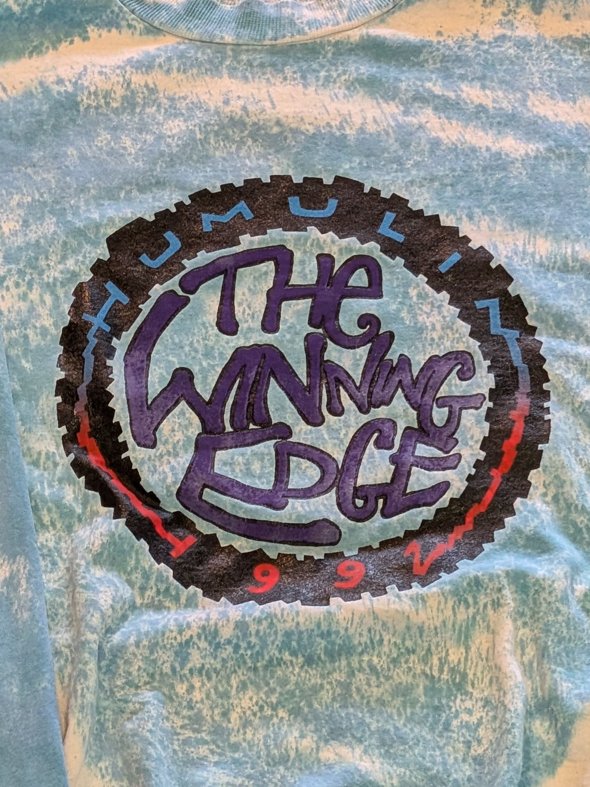 Vintage 1992 The Winning Edge Blue Tie Dye Crewneck Size XL (28x28) Size US XL / EU 56 / 4 - 2 Thumbnail