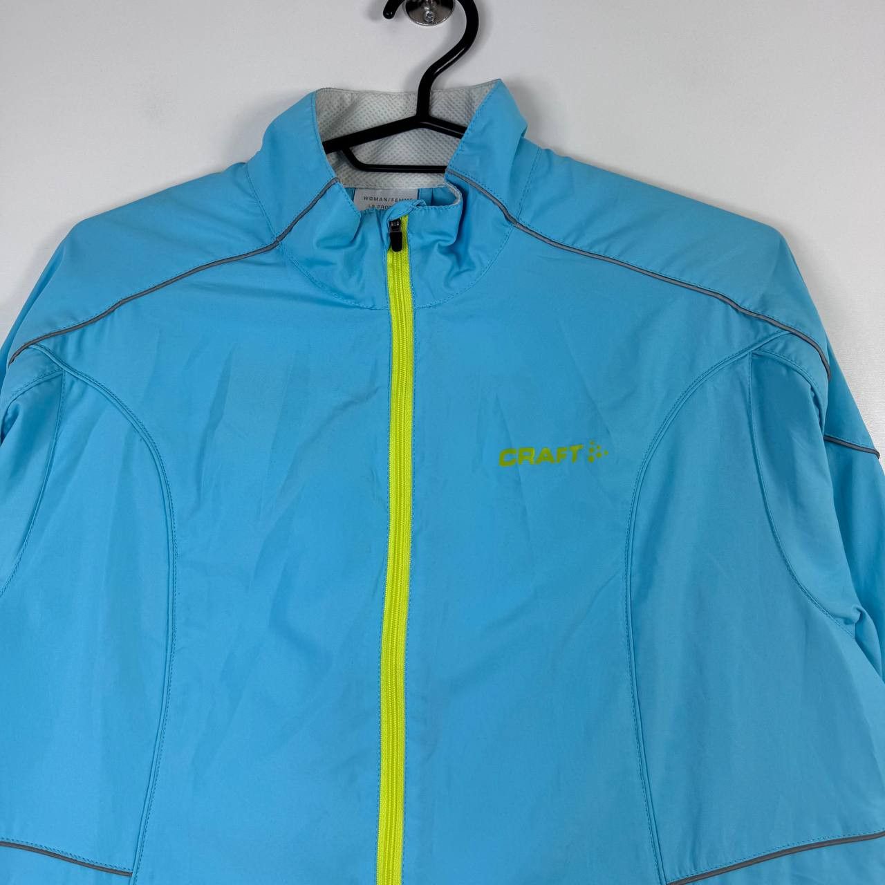 Other Craft Womens Protection Running Jacket Blue Full Zip Size M Size M / US 6-8 / IT 42-44 - 2 Thumbnail