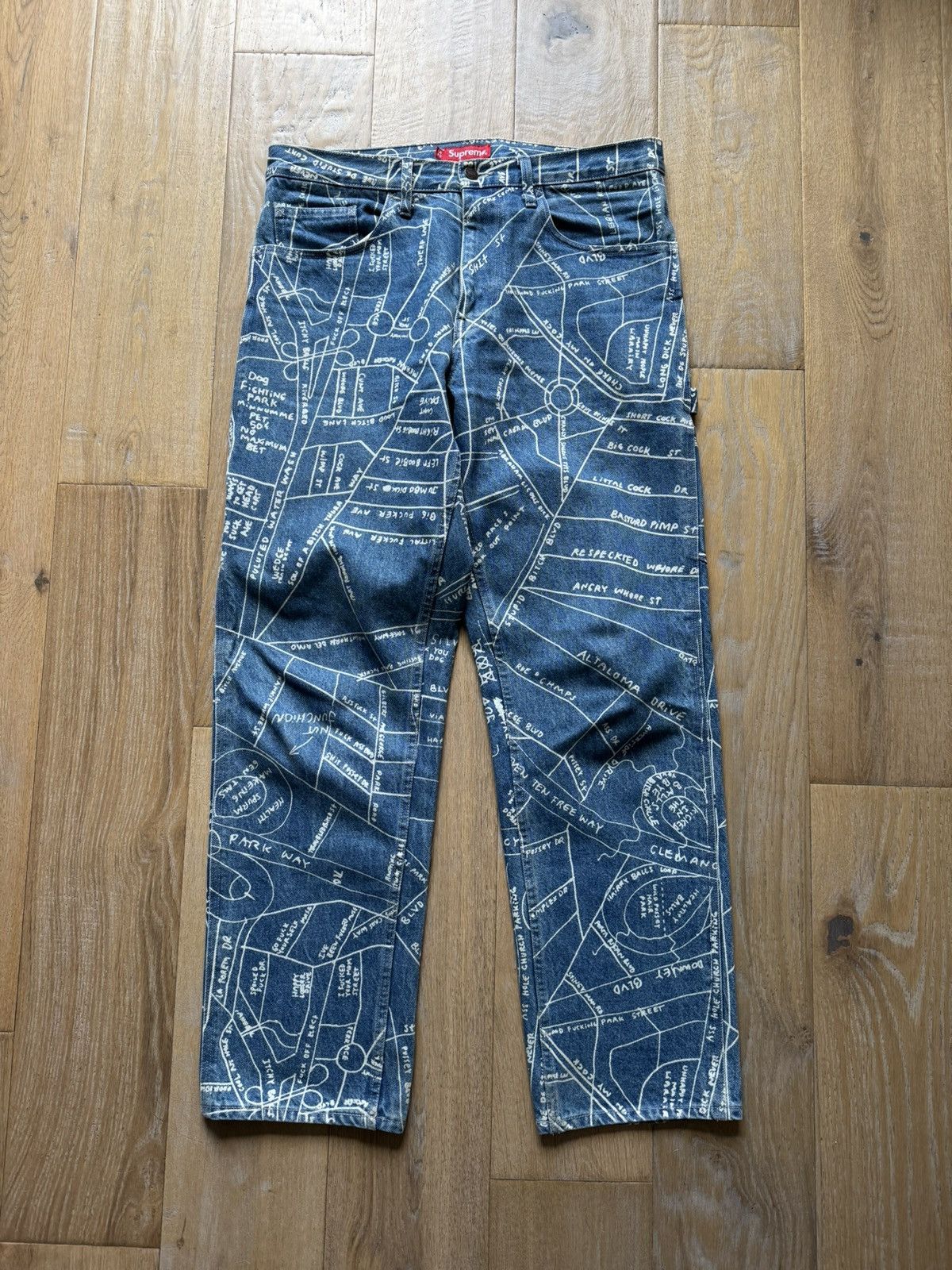 Supreme Denim Painter Pant | Grailed