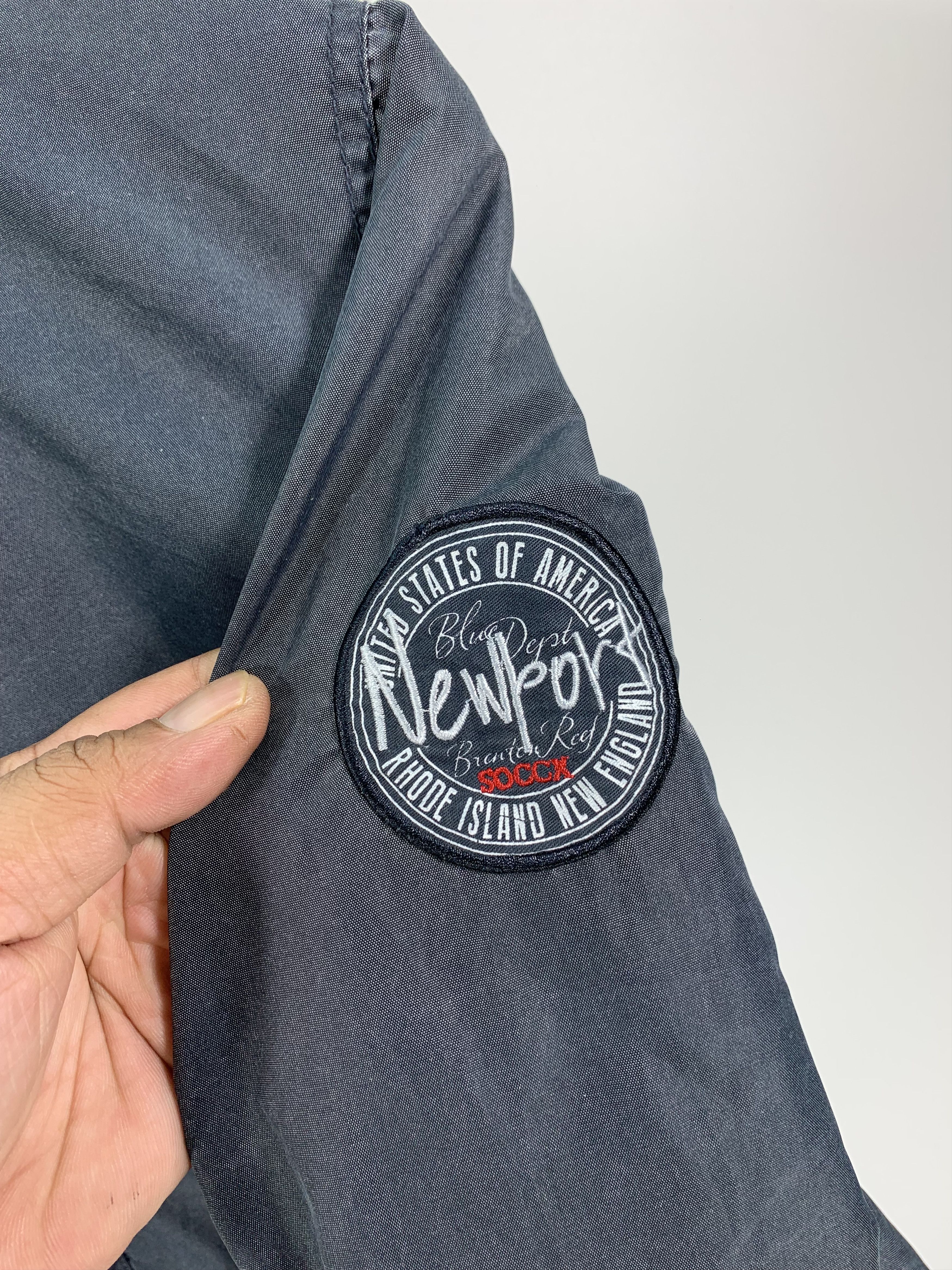 Japanese Brand × Vintage ⚡️Vintage Soccx Blue Parka Rare Design Size US M / EU 48-50 / 2 - 11 Thumbnail