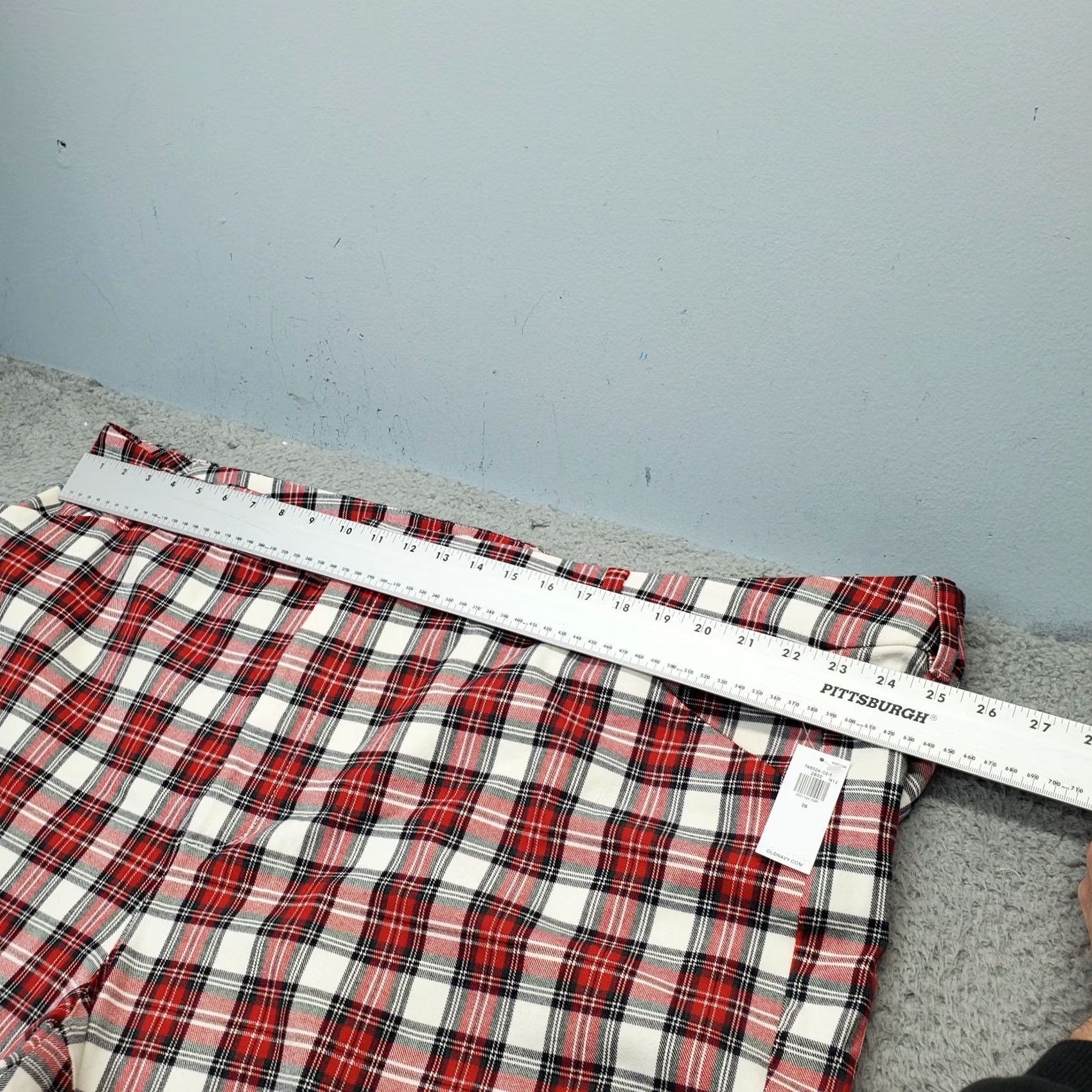 Old Navy Old Navy Women 28 Multi Plaid High Rise Pixie Skinny Pants Size 28" / US 6 / IT 42 - 5 Thumbnail