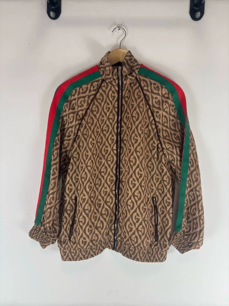 Gucci Gucci Logo Striped Track Jacket-dmc Size US S / EU 44-46 / 1 - 1 Thumbnail