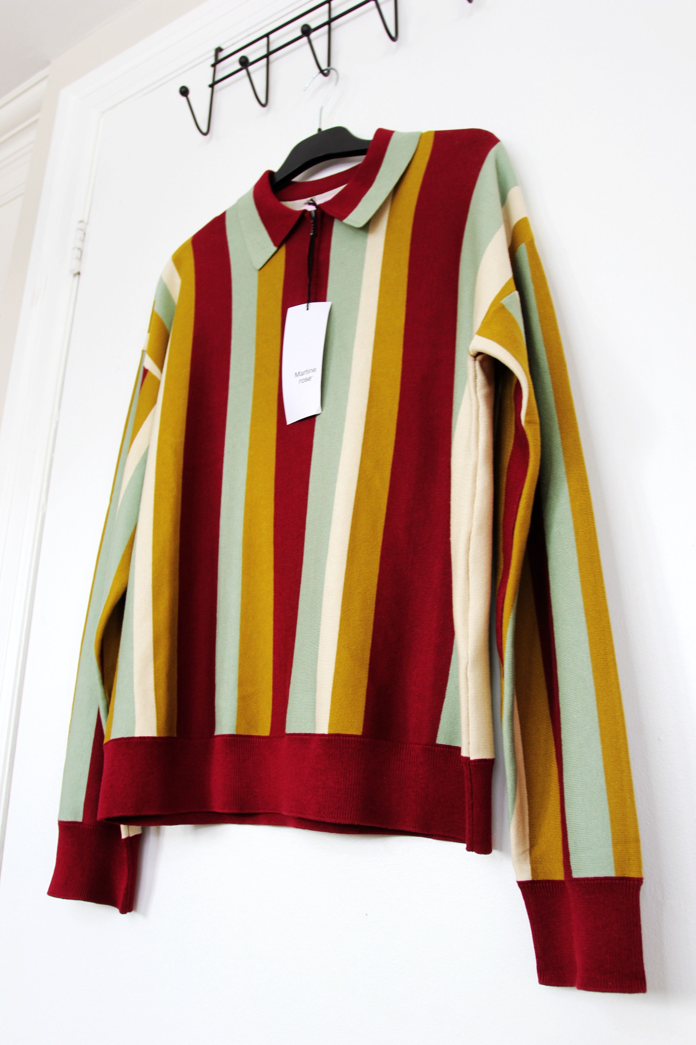 Martine Rose BNWT AW24 MARTINE ROSE SAME SAME VERTICAL STRIPE SWEATER S Size US S / EU 44-46 / 1 - 5 Thumbnail