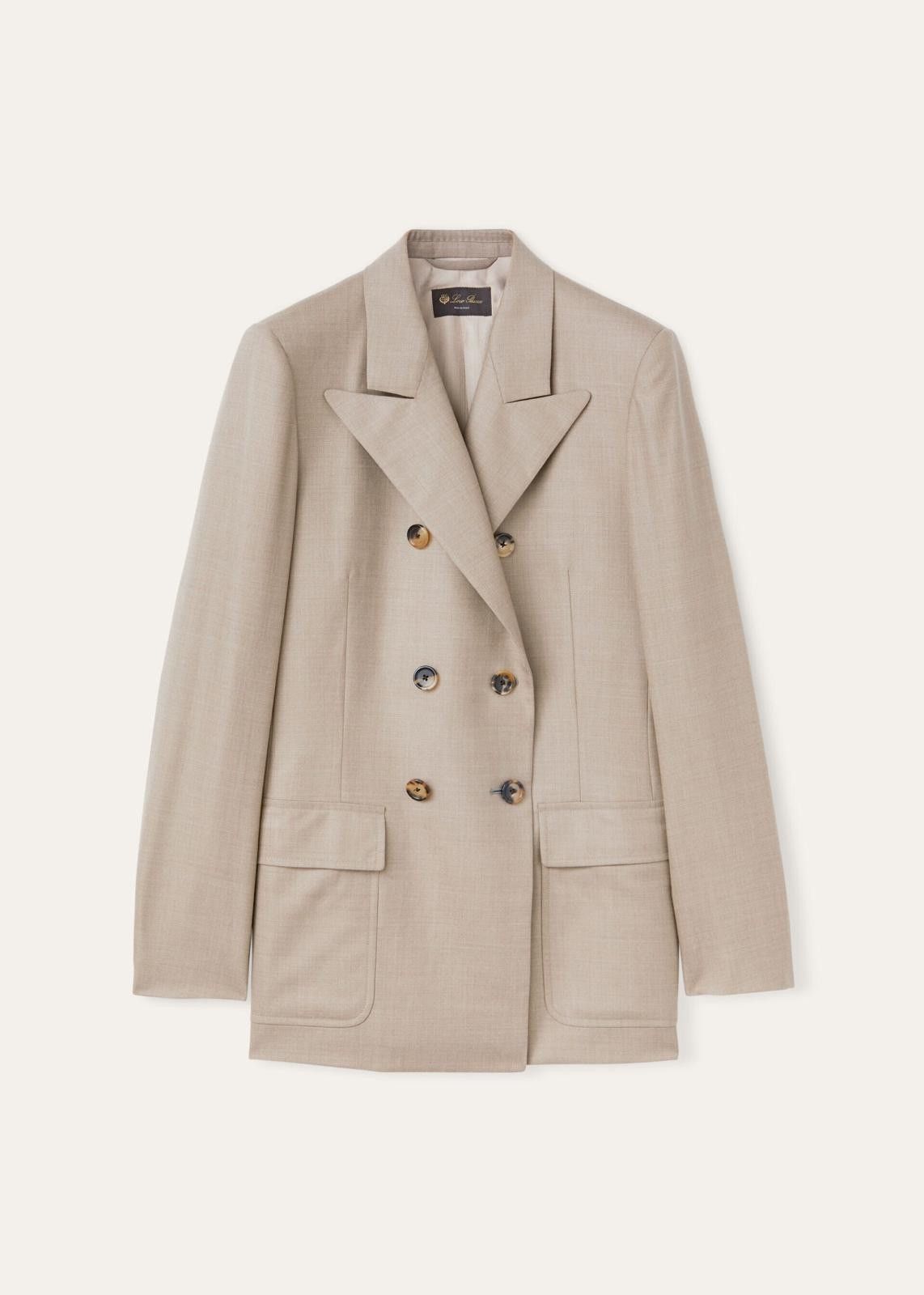 o1srvl11e0125 FAN6953 Ananda Jacket in Beige