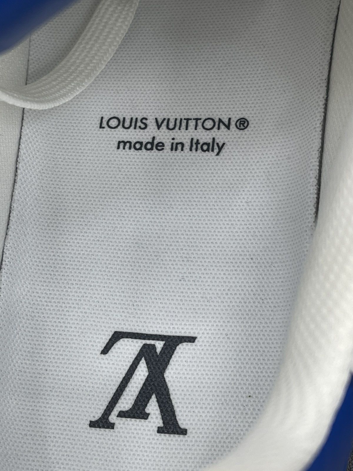 Louis Vuitton Size 7.5US/6.5LV Louis Vuitton Blue LV Monogram Trainer Size US 6.5 / EU 39-40 - 11 Thumbnail