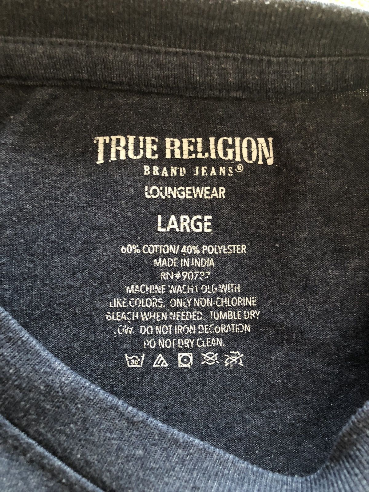 True Religion TRUE RELIGION CLASSIC LOGO VINTAGE STREETWEAR TEE SHIRT Size US L / EU 52-54 / 3 - 3 Thumbnail