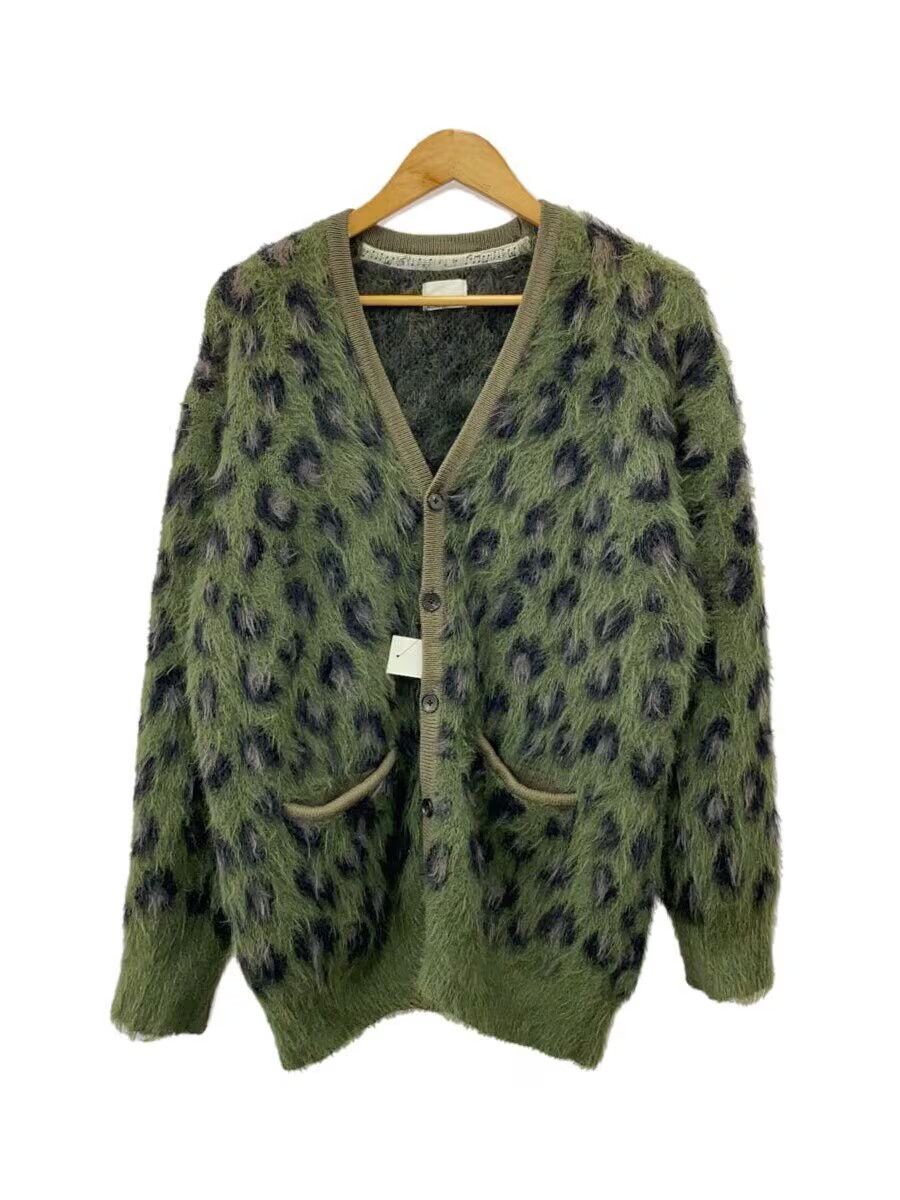 Number (N)ine Fluffy Leopard Knit Cardigan Size US M / EU 48-50 / 2 - 1 Thumbnail