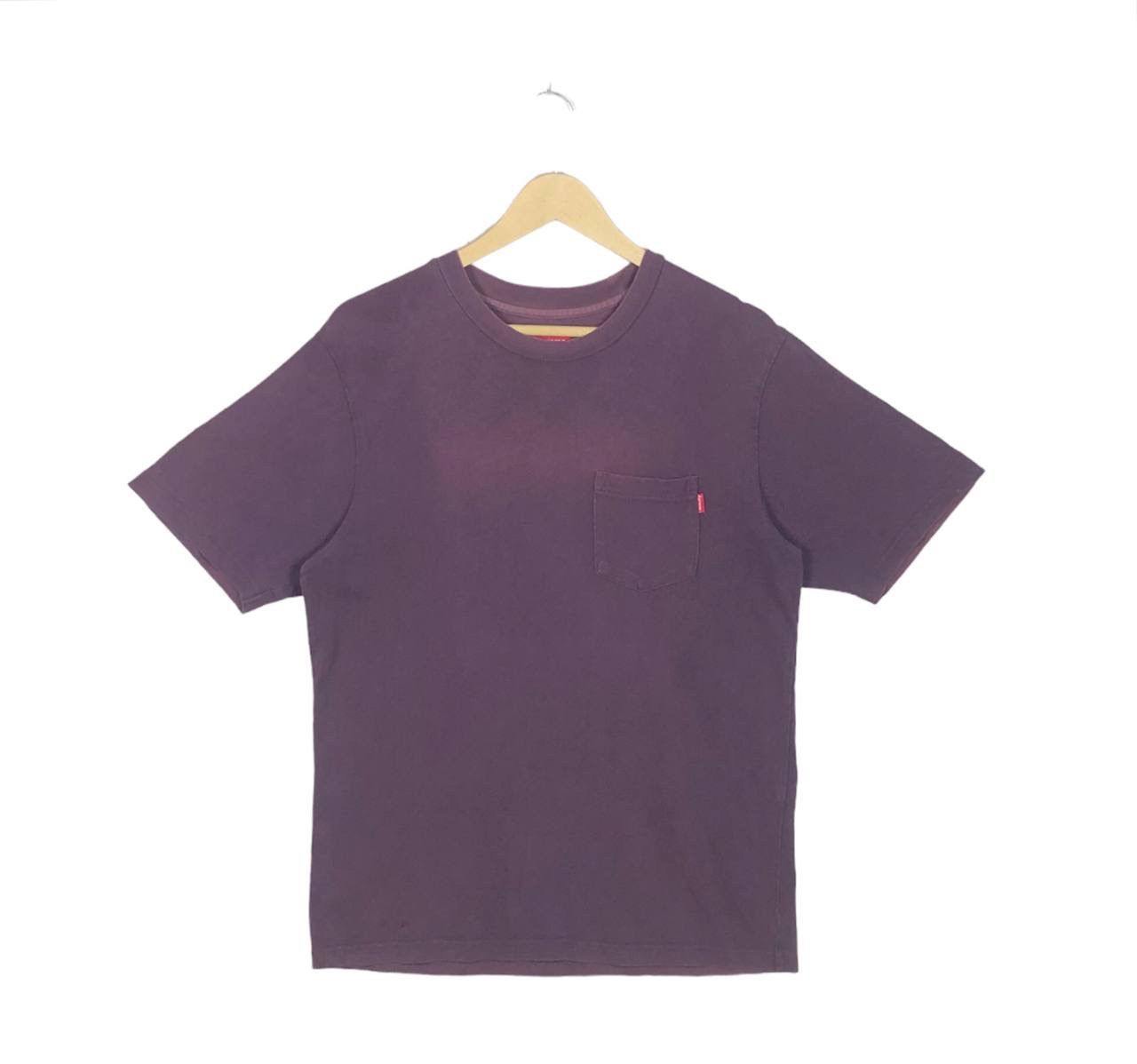 Supreme Sun Faded Vintage Distressed Supreme Pocket Tee Tshirt Size US S / EU 44-46 / 1 - 1 Thumbnail