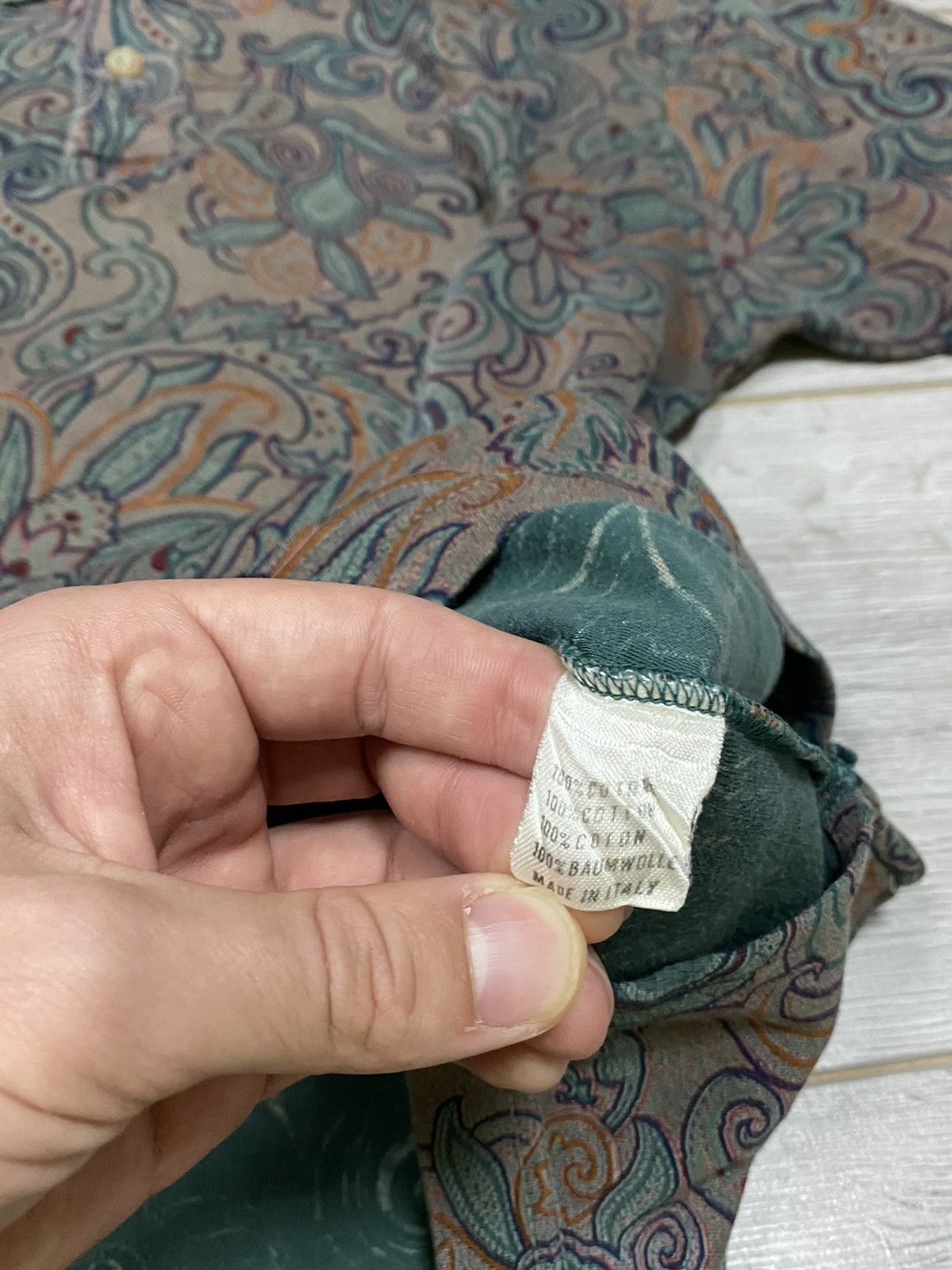 Etro Etro vintage bandana polo buttons patterns Size US M / EU 48-50 / 2 - 5 Thumbnail