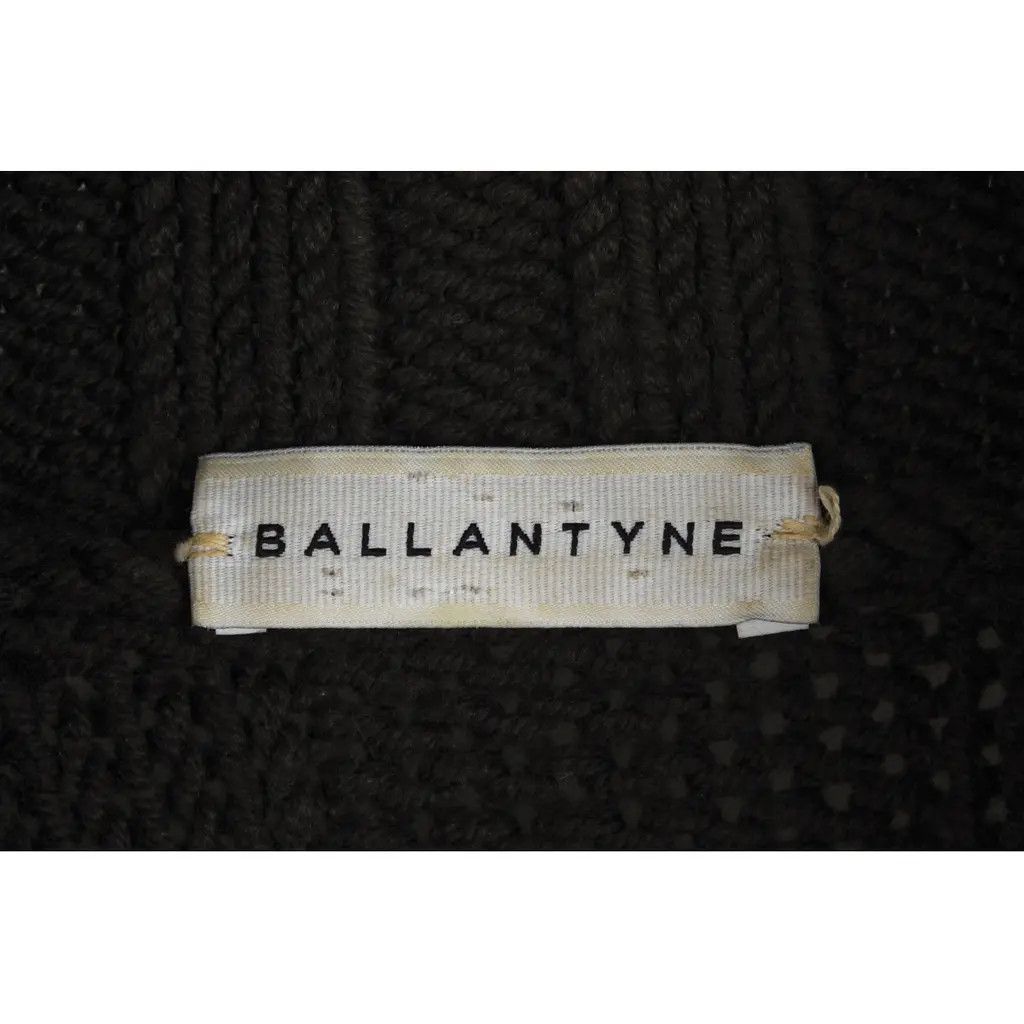 Ballantyne H0064 Ballantyne Men Turtle Neck Wool Knit Sweater Size US M / EU 48-50 / 2 - 6 Thumbnail