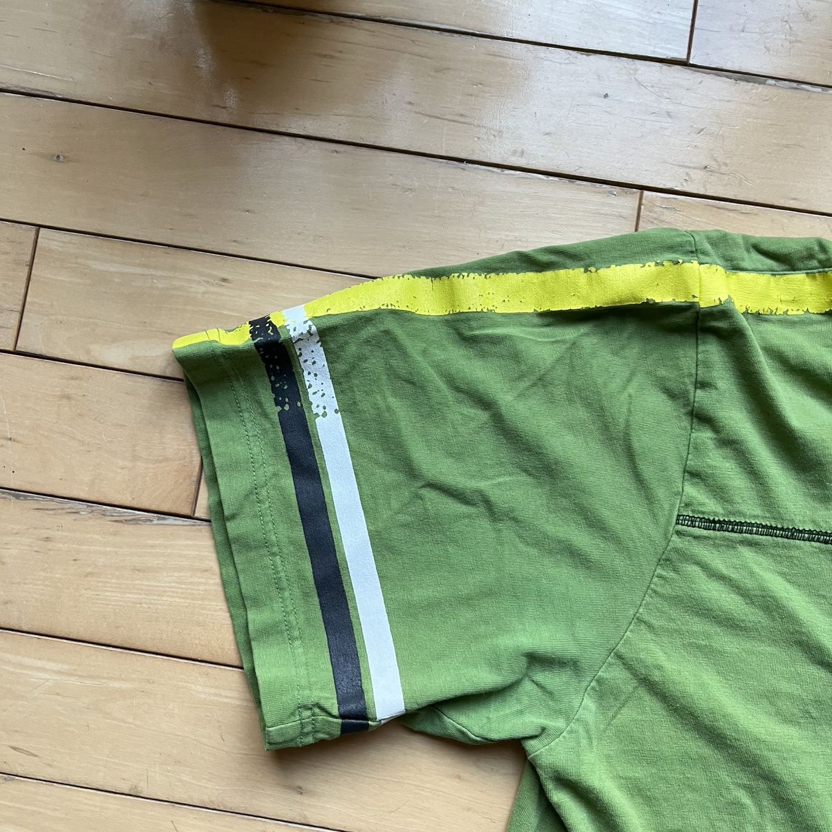 Vintage Green and yellow Vintage Y2K Roadster tee Size US XL / EU 56 / 4 - 5 Thumbnail