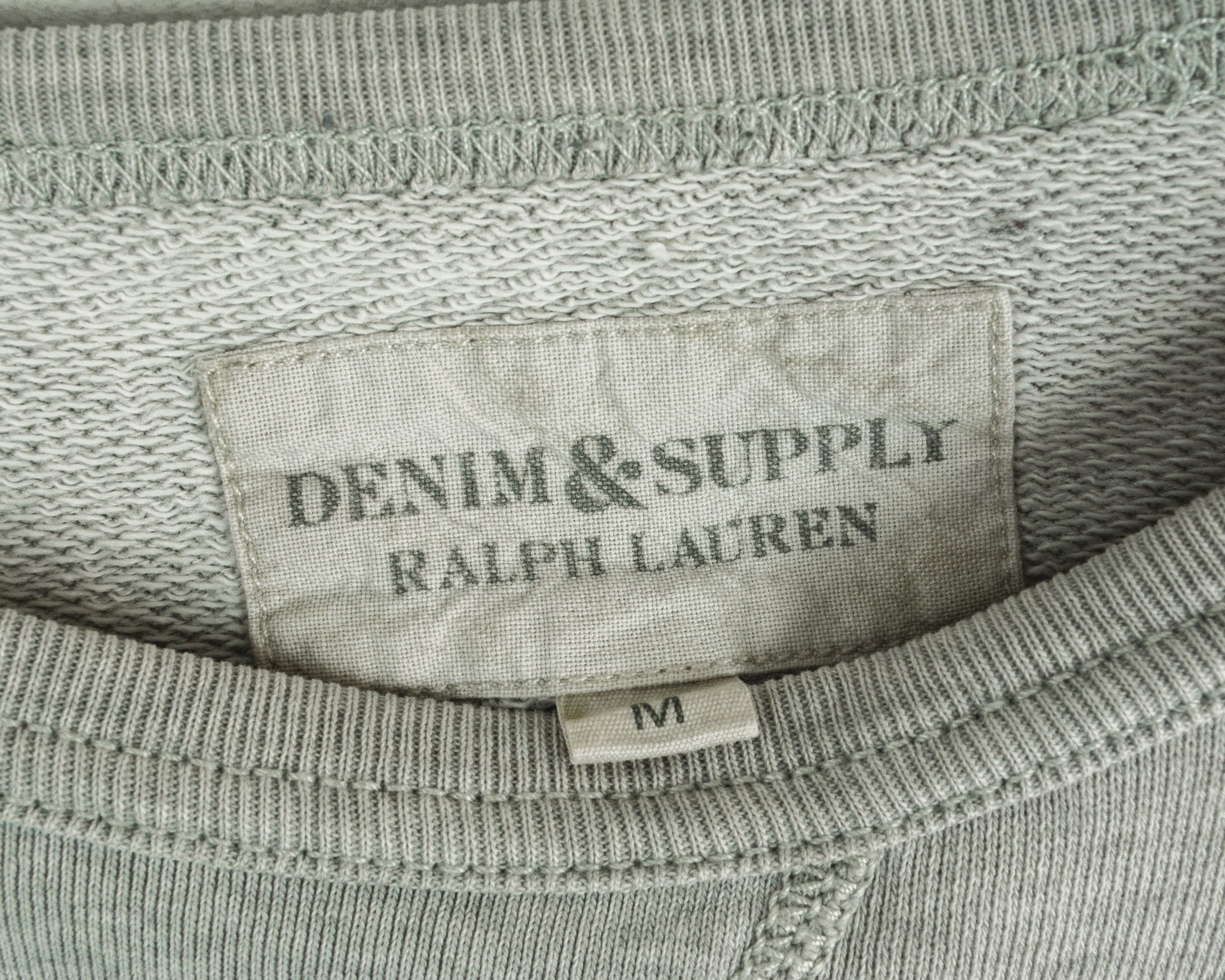 Polo Ralph Lauren Sweatshirt M Men Jumper Pullover Grey Sweater Top Size US M / EU 48-50 / 2 - 3 Thumbnail