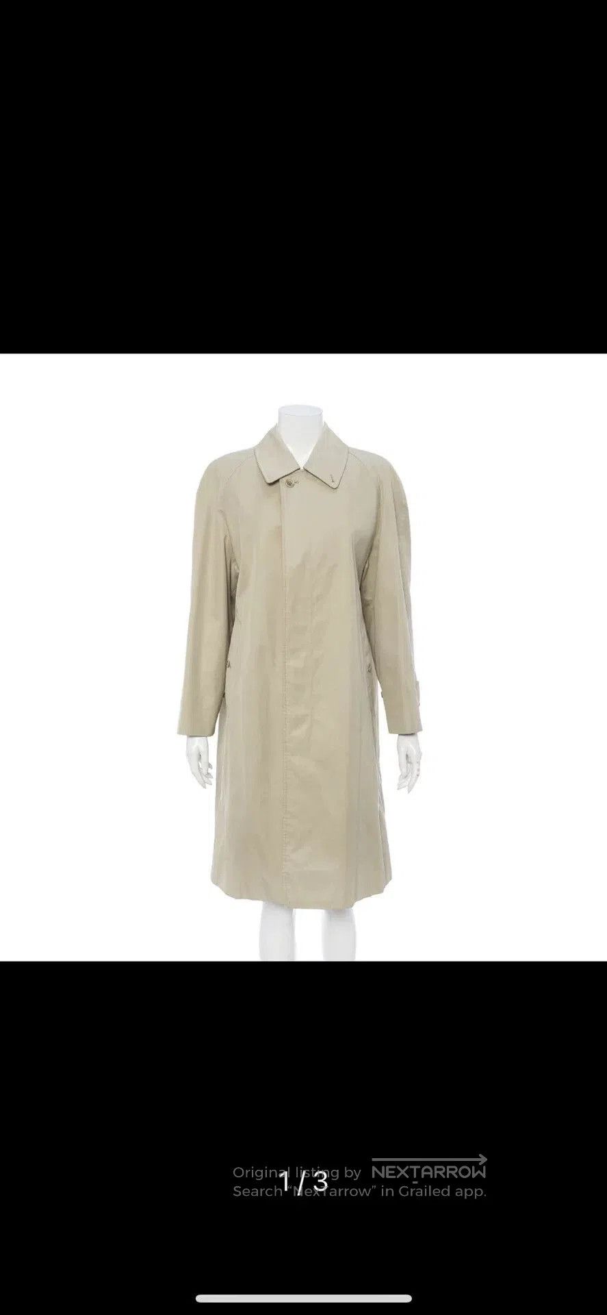 Burberry Vintage Trench Coat M.