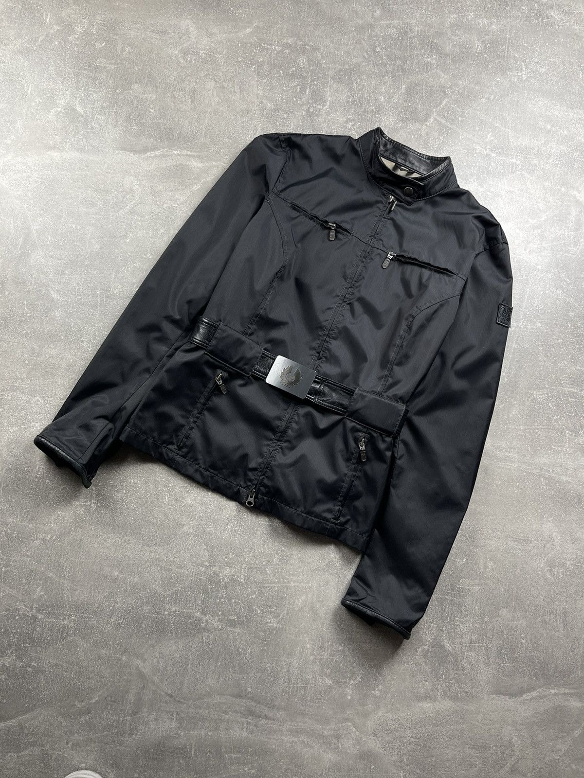 Belstaff Belstaff GOLD Label Belted Motorcycle Wax Jacket Black Size L / US 10 / IT 46 - 1 Thumbnail