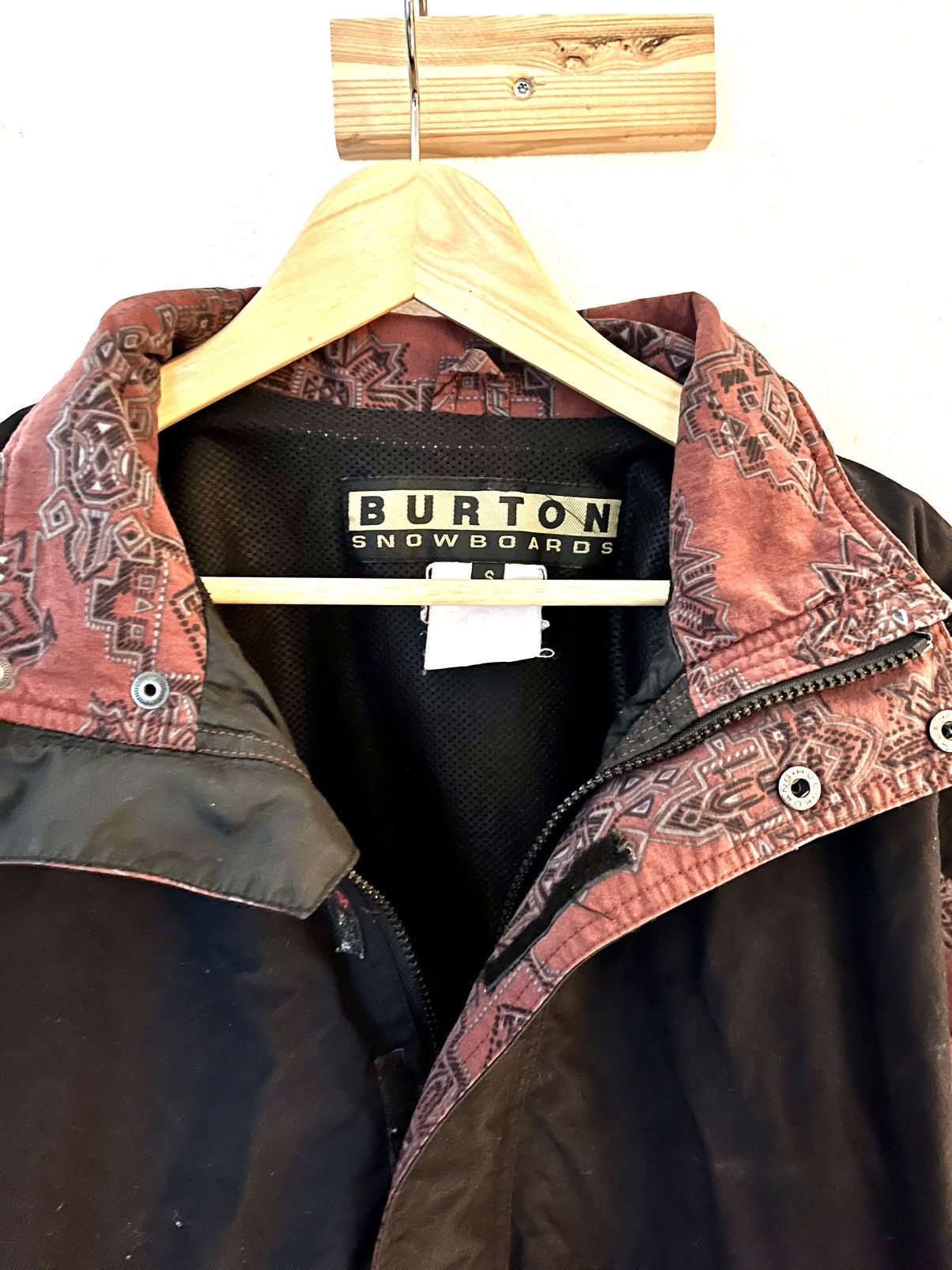 Burton Vintage Burton Snowboard Jacket – Original 1990s Size S / US 4 / IT 40 - 2 Thumbnail