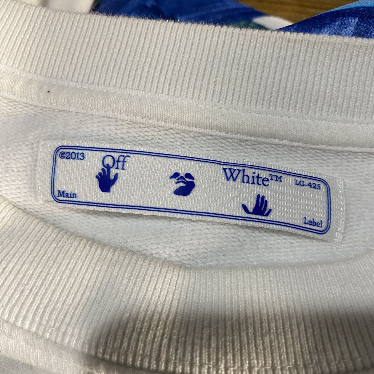 Off-White Off-White Marker Arrows Crewneck Sweatshirt - RARE Size US L / EU 52-54 / 3 - 11 Thumbnail