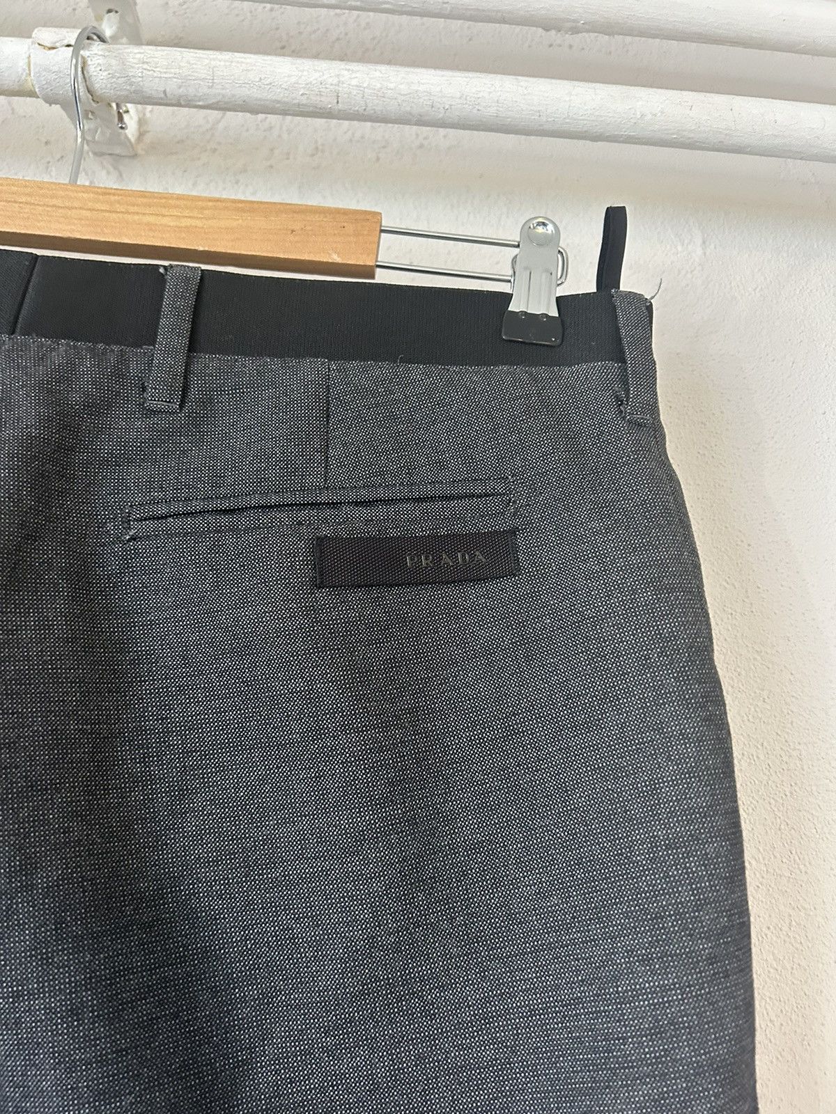 Prada Prada Sport Grey Technical Wool Trousers, Size 48 Size US 32 / EU 48 - 6 Thumbnail
