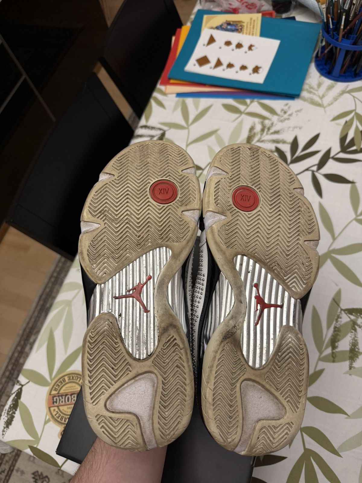 Jordan Brand × Supreme Air Jordan 14 Supreme White Size US 10 / EU 43 - 6 Thumbnail