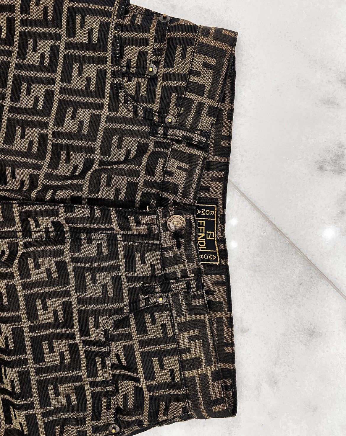 Fendi Vintage Fendi Pants Size 25" / US 0 / IT 36 - 2 Thumbnail