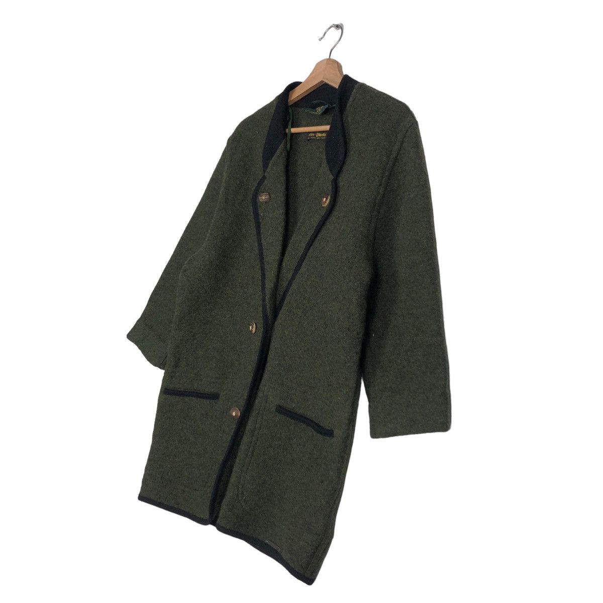Vintage Vintage Cashmere Wool Jacket Giesswein Austria Double Collar Size US M / EU 48-50 / 2 - 2 Thumbnail