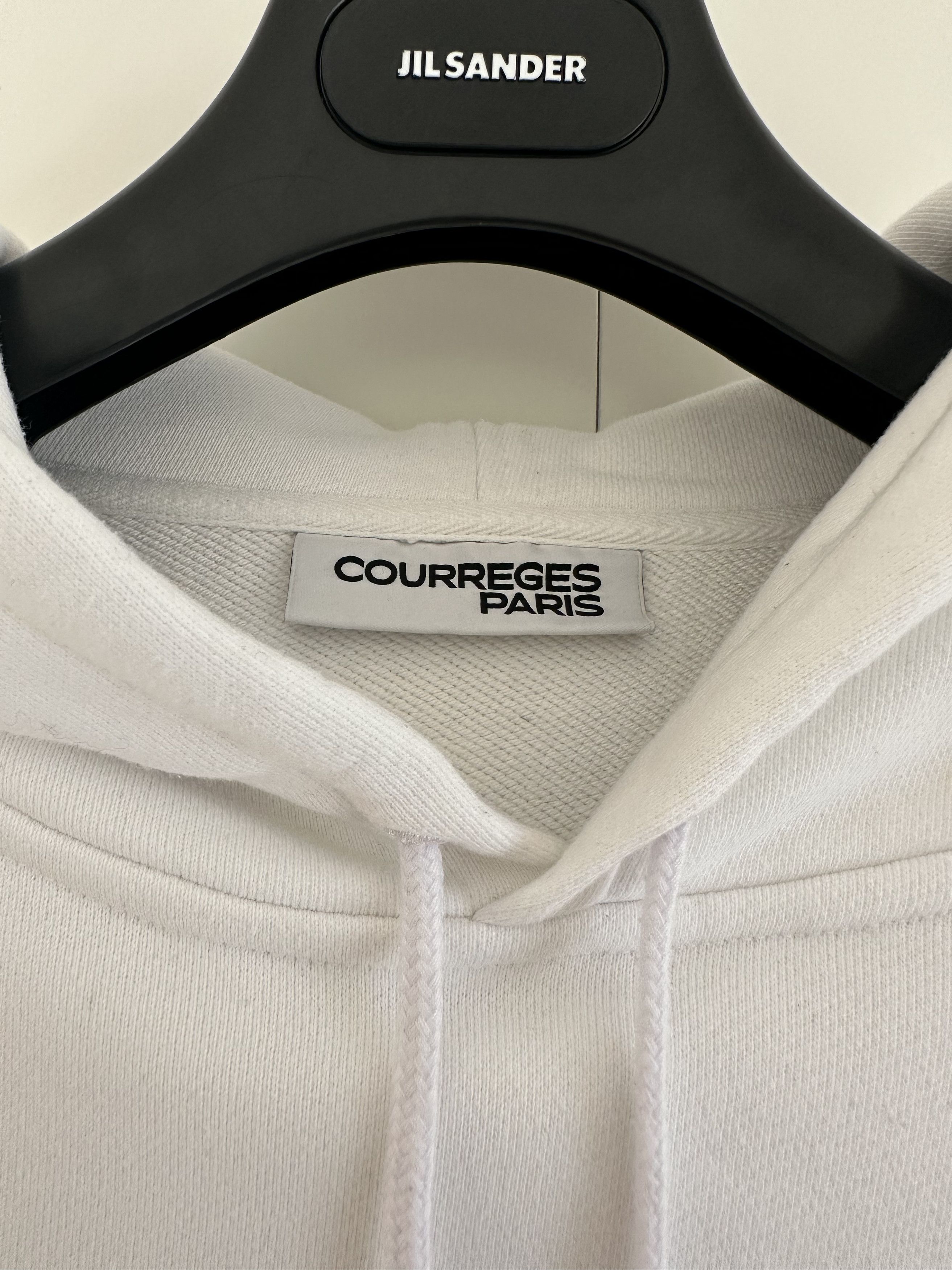 Courreges Raised logo Vintage Hoodie Size US L / EU 52-54 / 3 - 7 Thumbnail