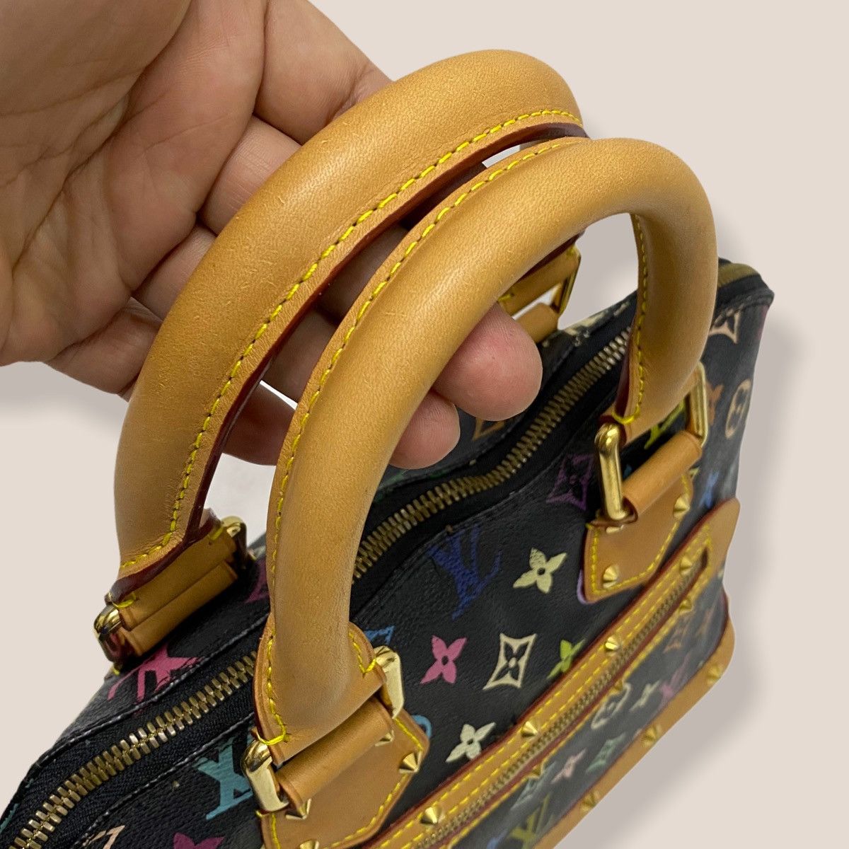 Louis Vuitton ‼️LAST DROP‼️ LOUIS VUITTON MURAKAMI ALMA PM MULTI COLOR BAG Size ONE SIZE - 9 Thumbnail