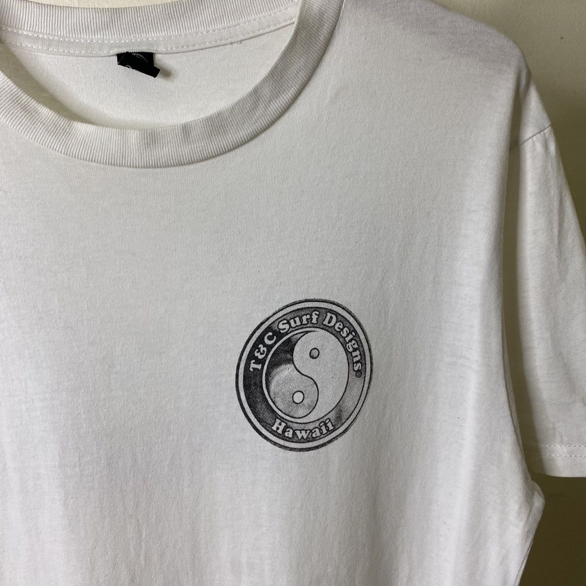 Vintage 2000s T&C Surf Nice Graphic T Shirt Surfing Size US L / EU 52-54 / 3 - 8 Thumbnail