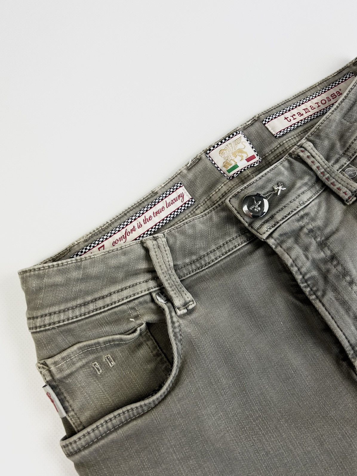 Other Rare Sartoria Tramarossa Jeans 1967 Luxury Men's Denim Pants Size US 32 / EU 48 - 6 Thumbnail