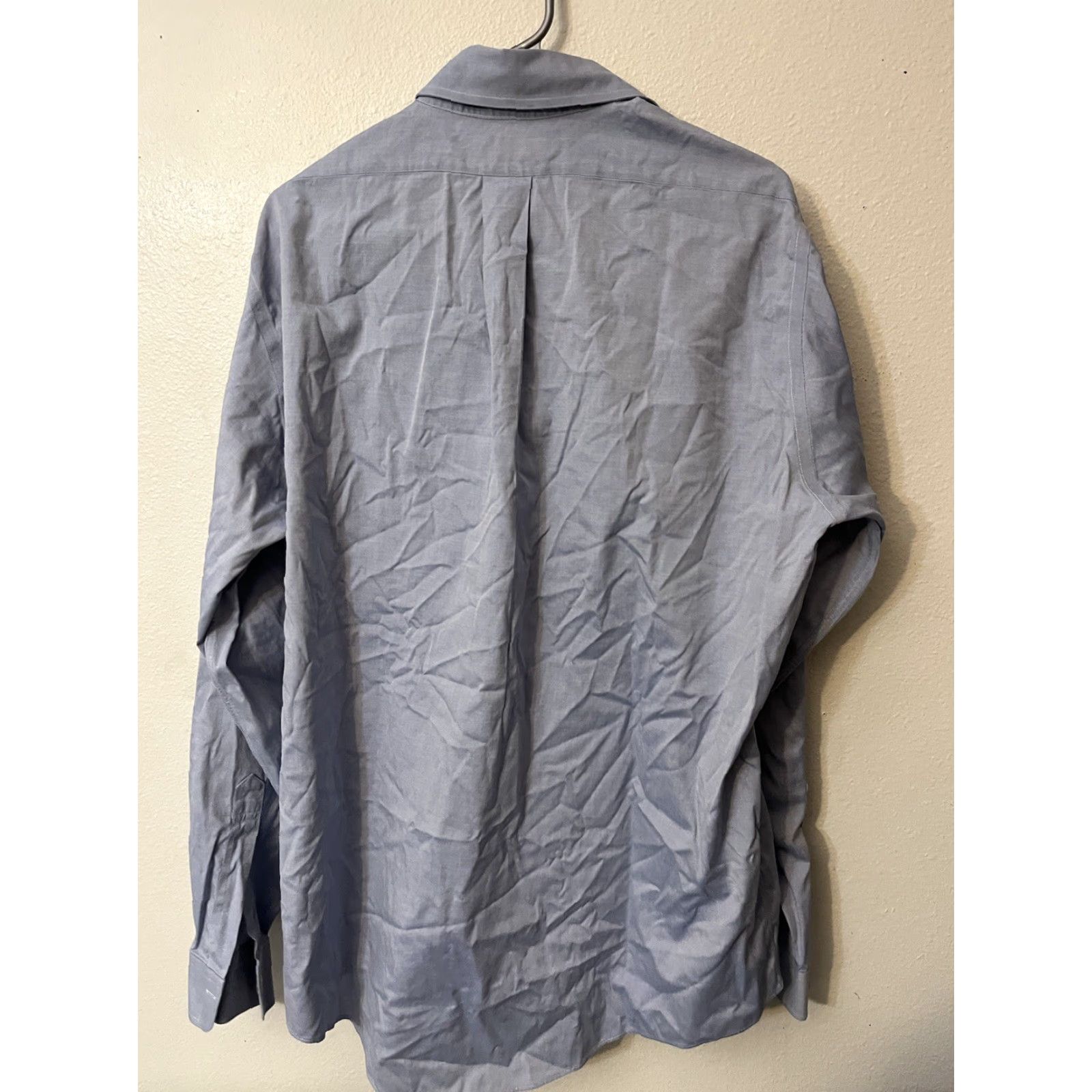 Brooks Brothers VINTAGE Brooks Brothers Shirt Mens 16-36 Brooksease Non Iron Button Up Blue Long Sleeve Size US L / EU 52-54 / 3 - 2 Thumbnail