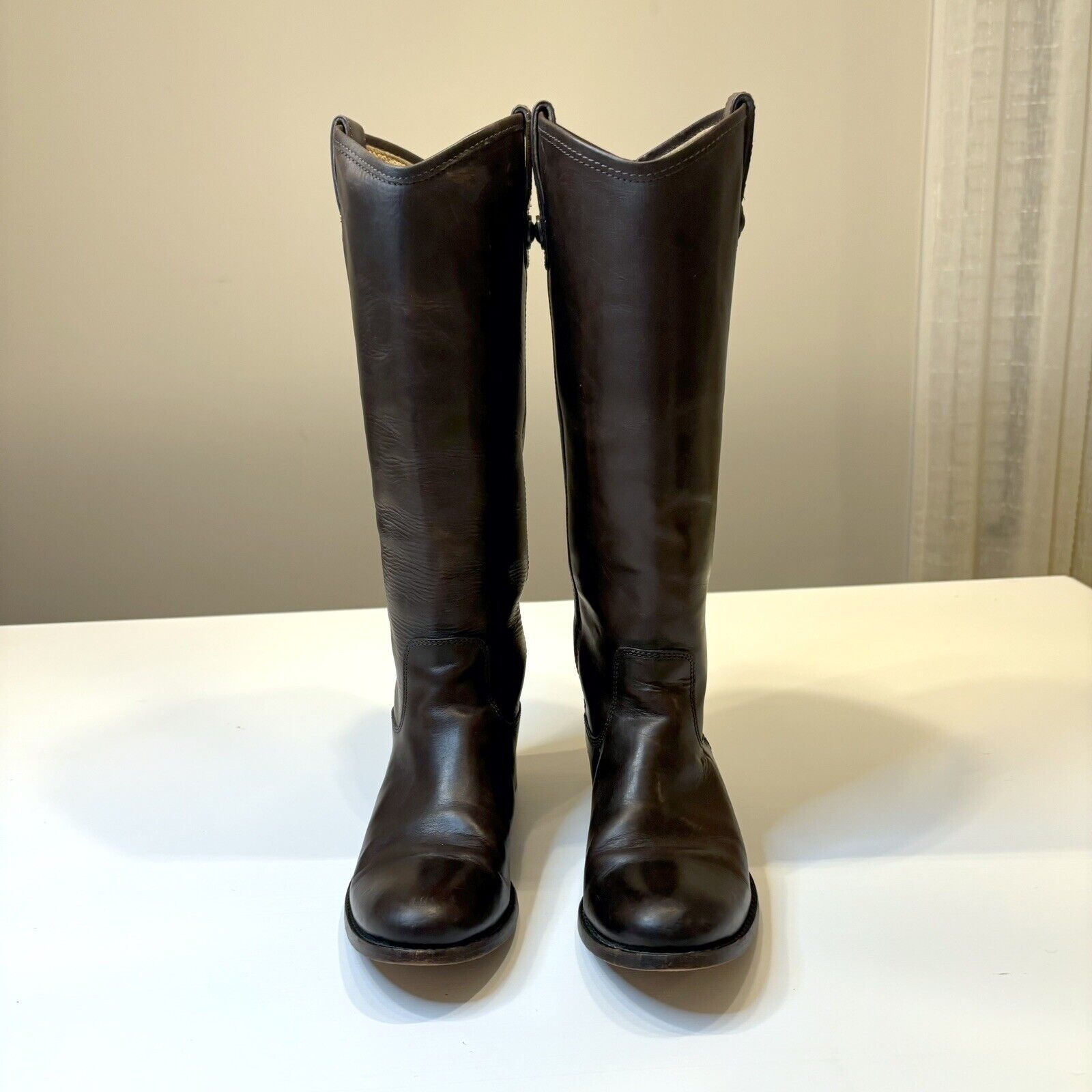 Frye Frye Women's Melissa Tall Leather Boots 77167 US Size 6.5 B Size US 6.5 / IT 36.5 - 5 Thumbnail