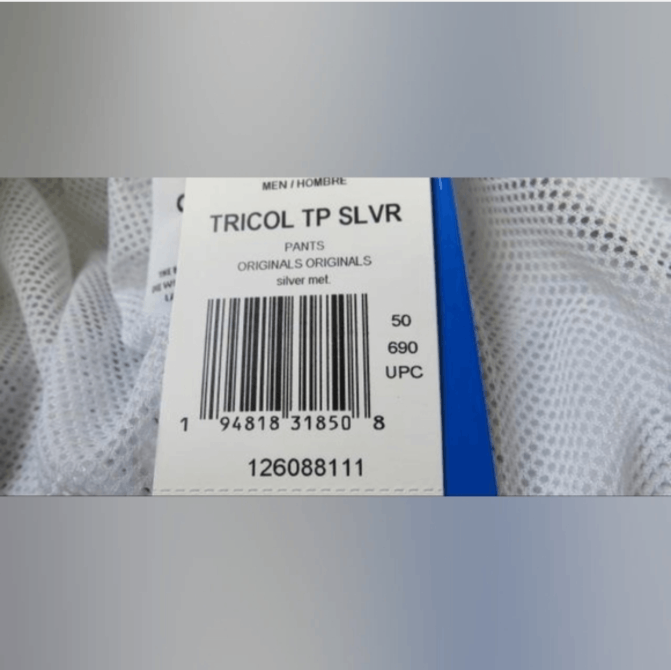 Adidas GRAIL Adidas Silver Tricolor Track Pants Deadstock Med Size 34" / US 12 / IT 48 - 5 Thumbnail