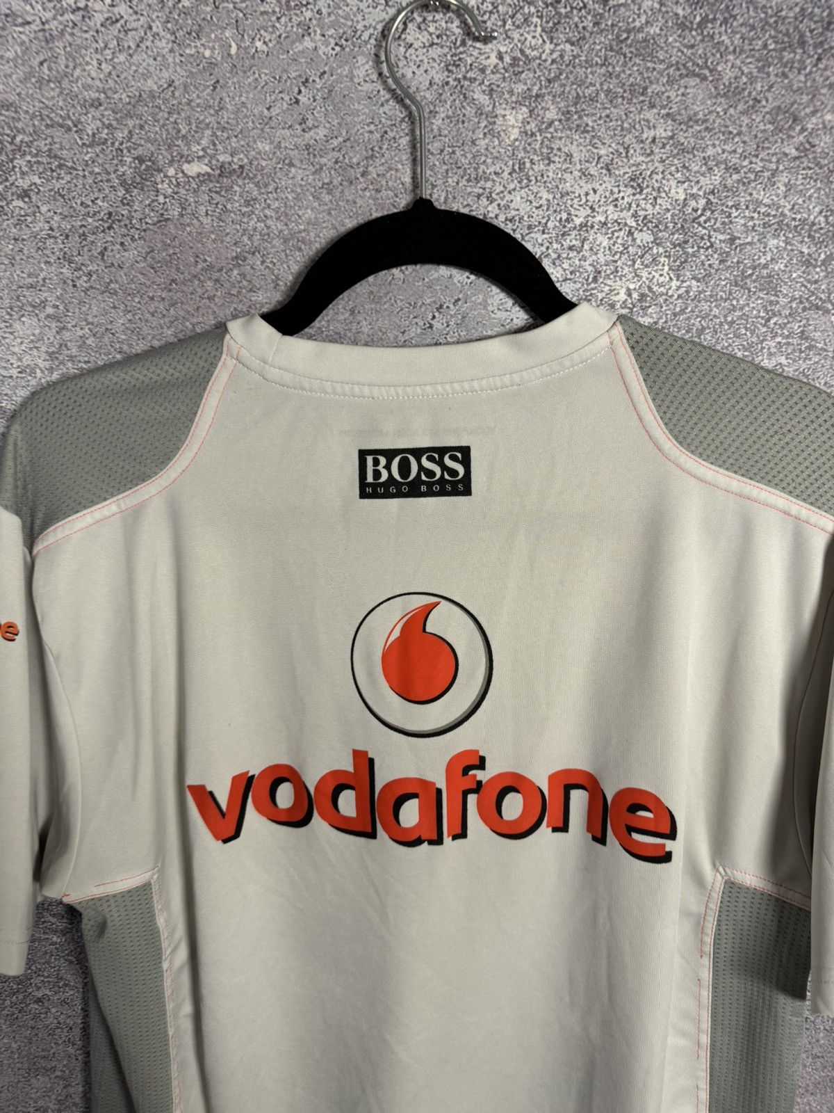 Hugo Boss × Mercedes-Benz × Vintage Vintage Mercedes Benz Vodafone Racing Team Jersey Size US L / EU 52-54 / 3 - 12 Thumbnail