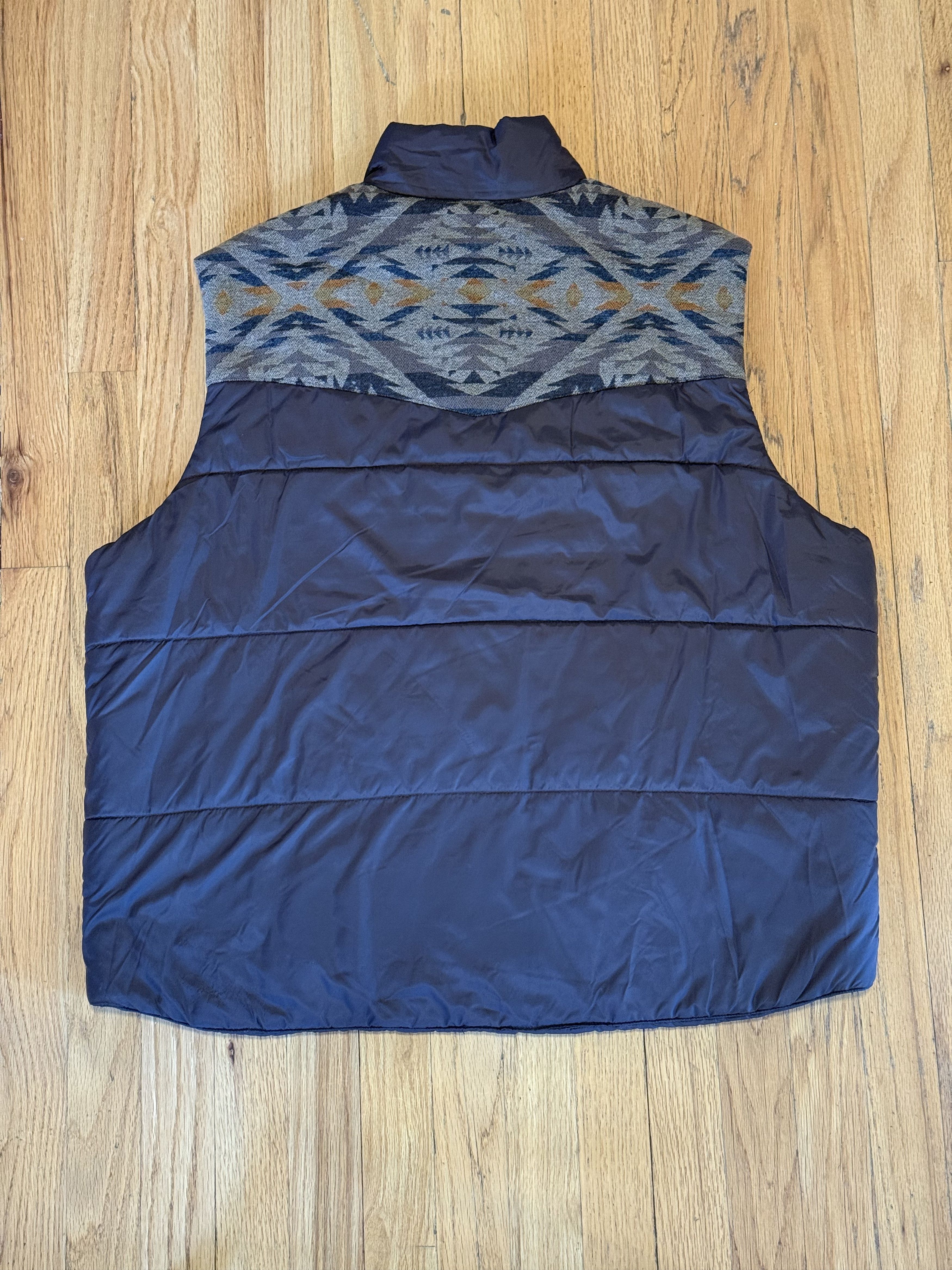 Pendleton Rare Pendleton Diamond Desert Pattern Puffer Down Vest - XL Size US XL / EU 56 / 4 - 4 Thumbnail