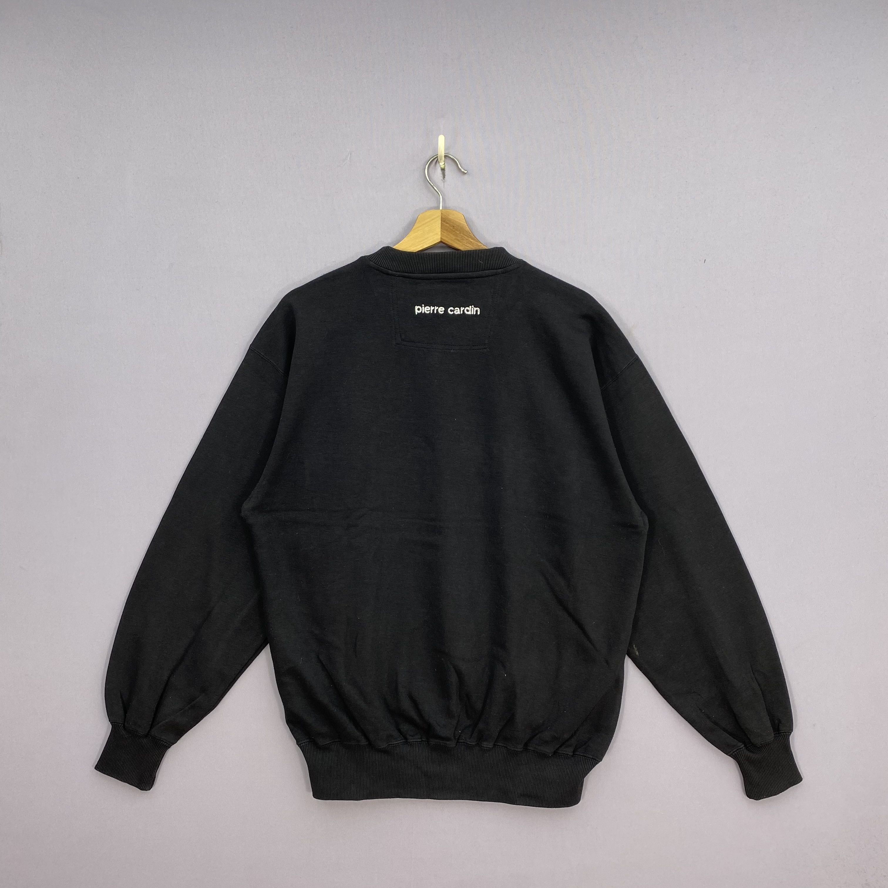 Vintage Vintage 90s Pierre Cardin Sweater Spell Out Pullover Jumper Size US M / EU 48-50 / 2 - 2 Thumbnail