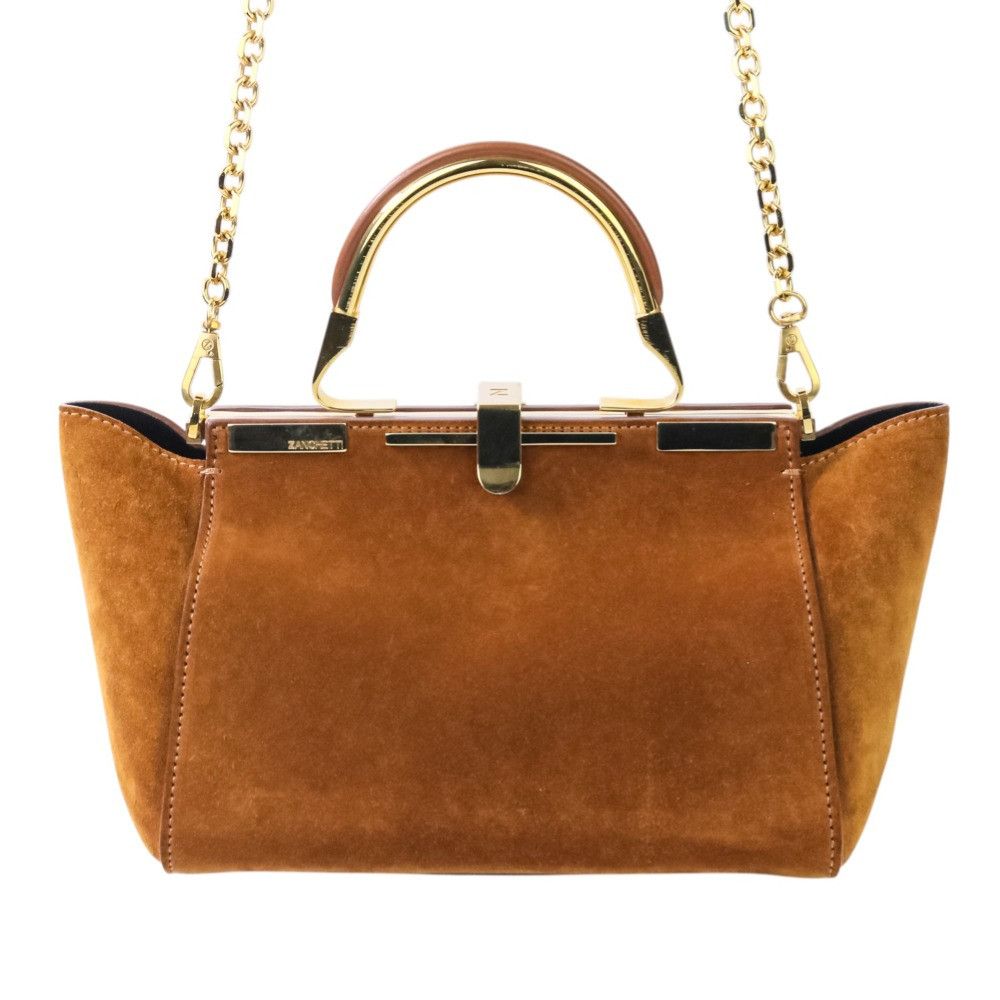 Other Other Zanchetti AMLETO 20 Suede 3way Bag Suede Shoulder Bag Size ONE SIZE - 1 Thumbnail