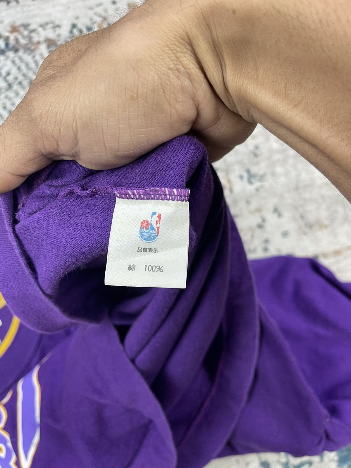 NBA Vintage NBA L.A Lakers Overprinted Shirts Size US L / EU 52-54 / 3 - 11 Thumbnail