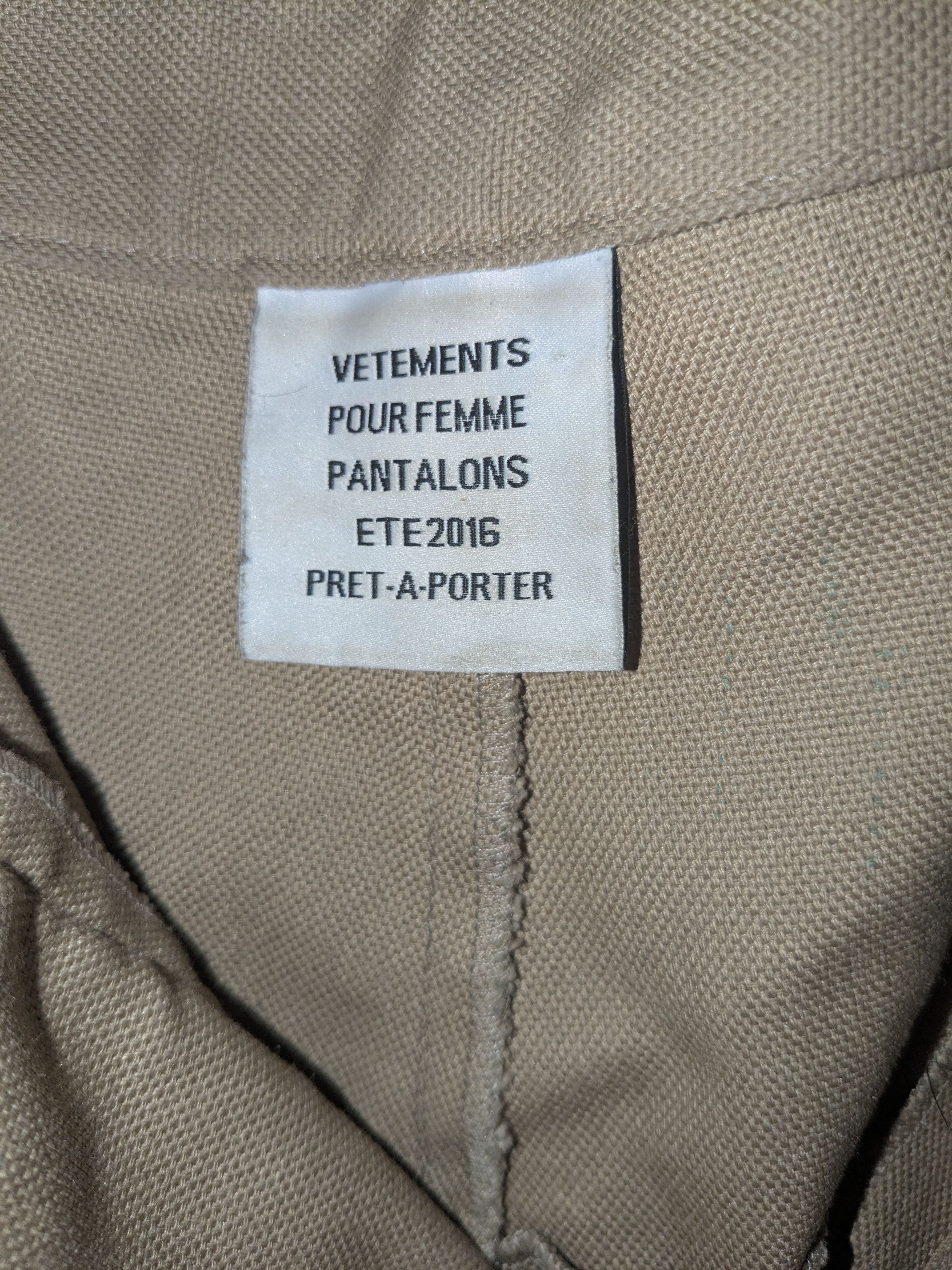 Vetements VETEMENTS DOUBLE KNEE CARPENTER PANTS Size 27" / US 4 / IT 40 - 9 Thumbnail