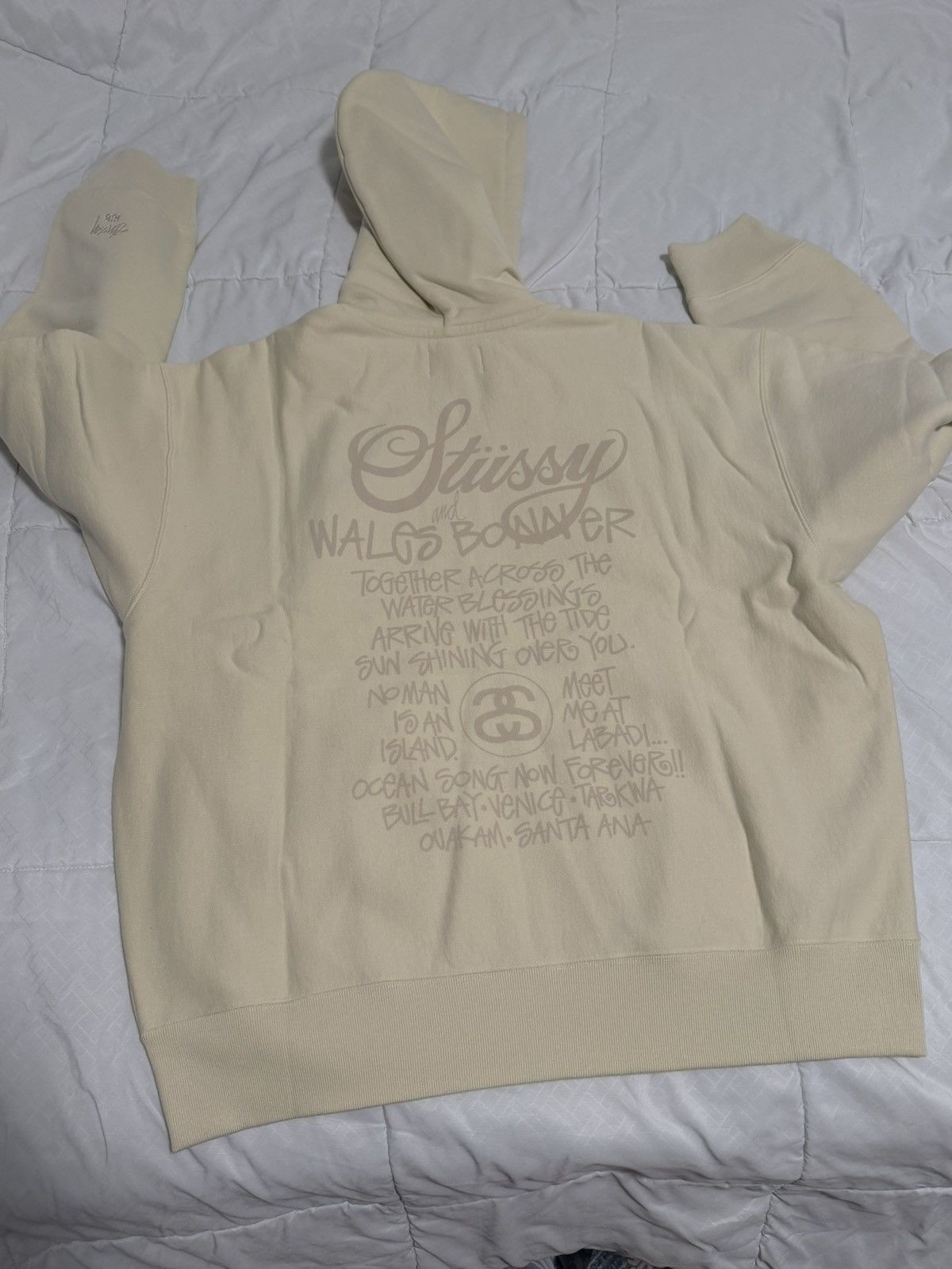 Stussy × Wales Bonner Stüssy x Wales Bonner Fleece Zip Hoodie XL – Limited Release Size US XL / EU 56 / 4 - 2 Thumbnail