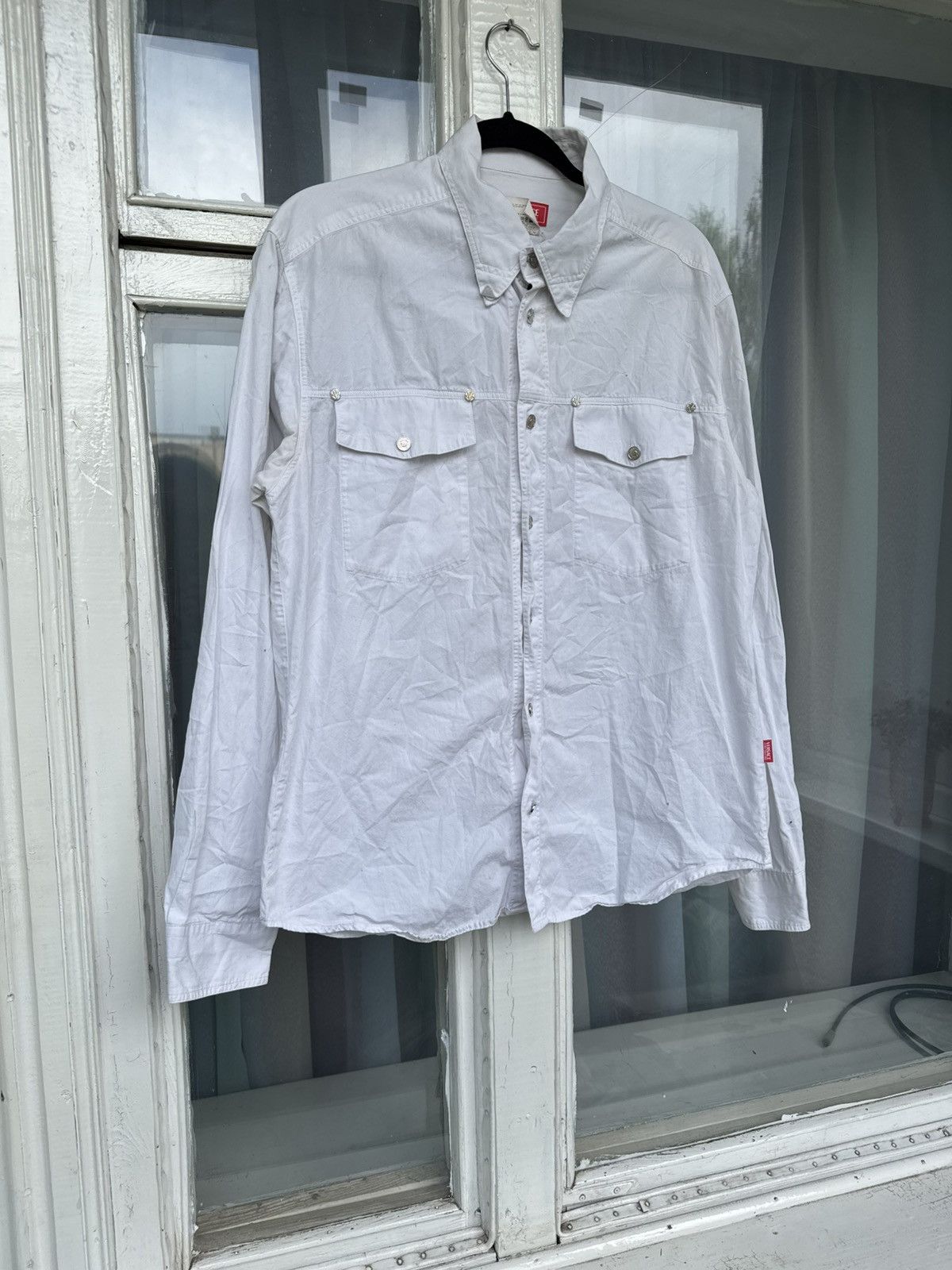 Versace jeans couture vintage shirt button ups casual