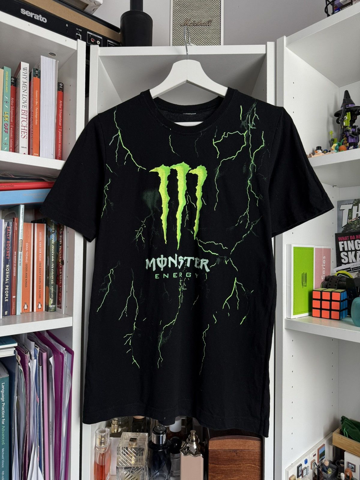 Affliction Vintage y2k Monster energy big logo t-shirt M affliction 90s Size US M / EU 48-50 / 2 - 1 Thumbnail