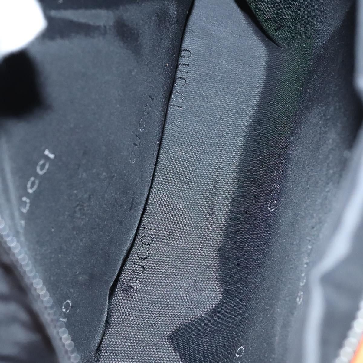 Gucci GUCCI Boston Bag Nylon Orange Black Size ONE SIZE - 20 Thumbnail
