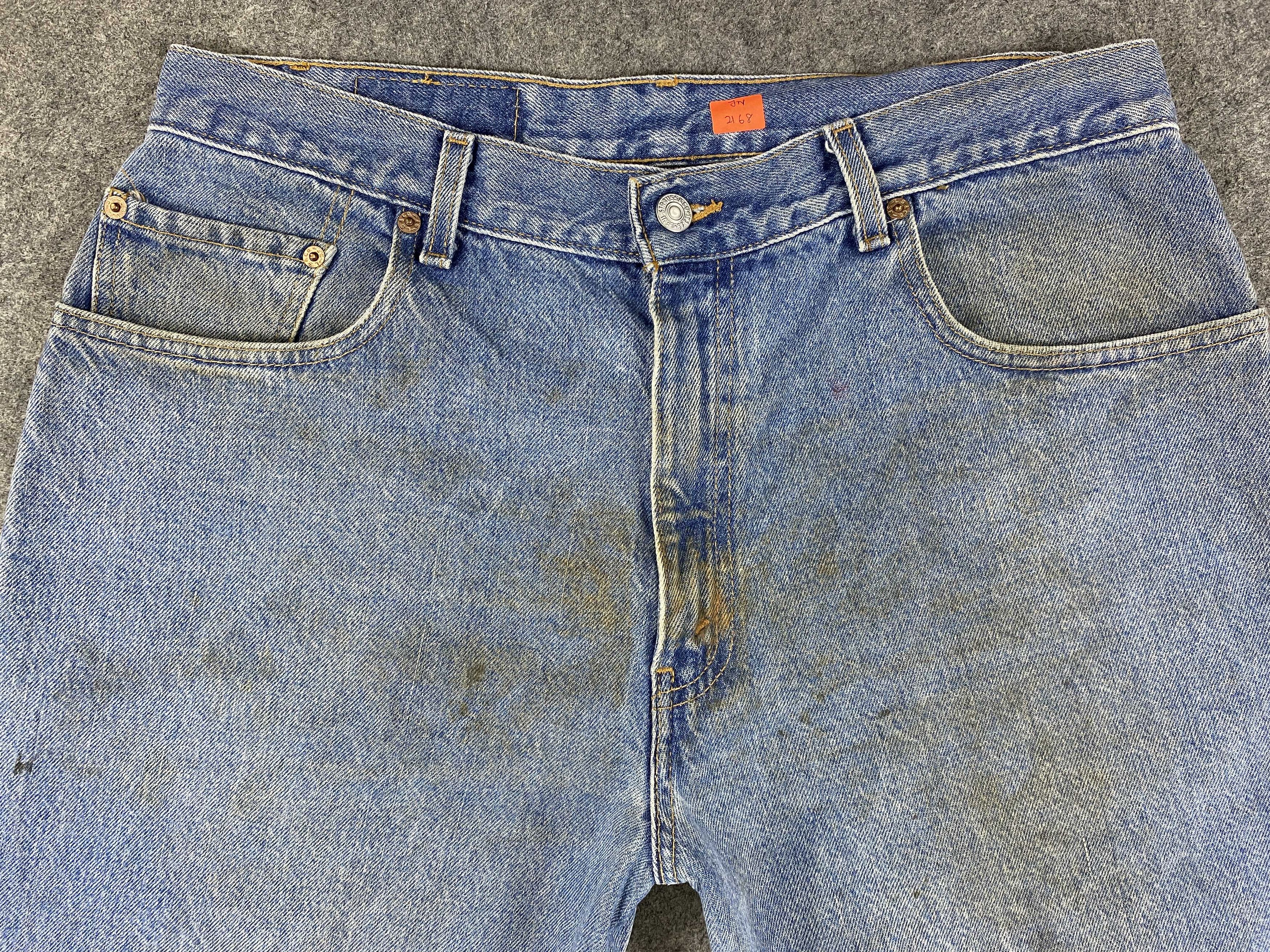 Levi's Dirty Blue Vintage Levi's 560 Jeans 34x30 Denim -JN2168 Size US 34 / EU 50 - 3 Thumbnail