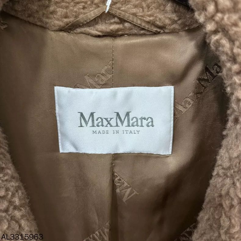 Max Mara Max Mara Camel Teddy Midi Jacket Size S / US 4 / IT 40 - 5 Thumbnail