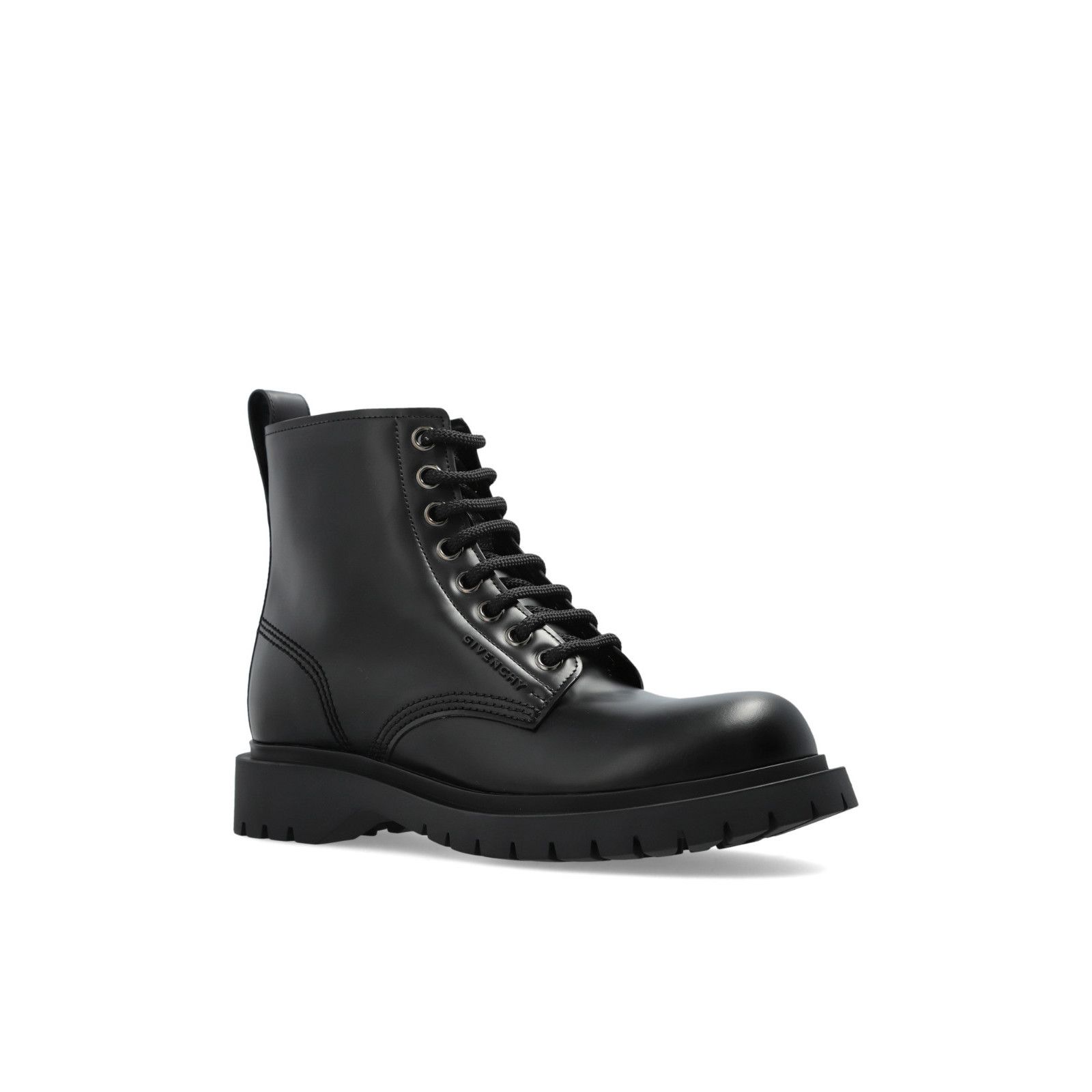 Givenchy GIVENCHY Black Leather Ankle Boots New & Authentic (Women's Size US 8 / IT 38 - 2 Thumbnail