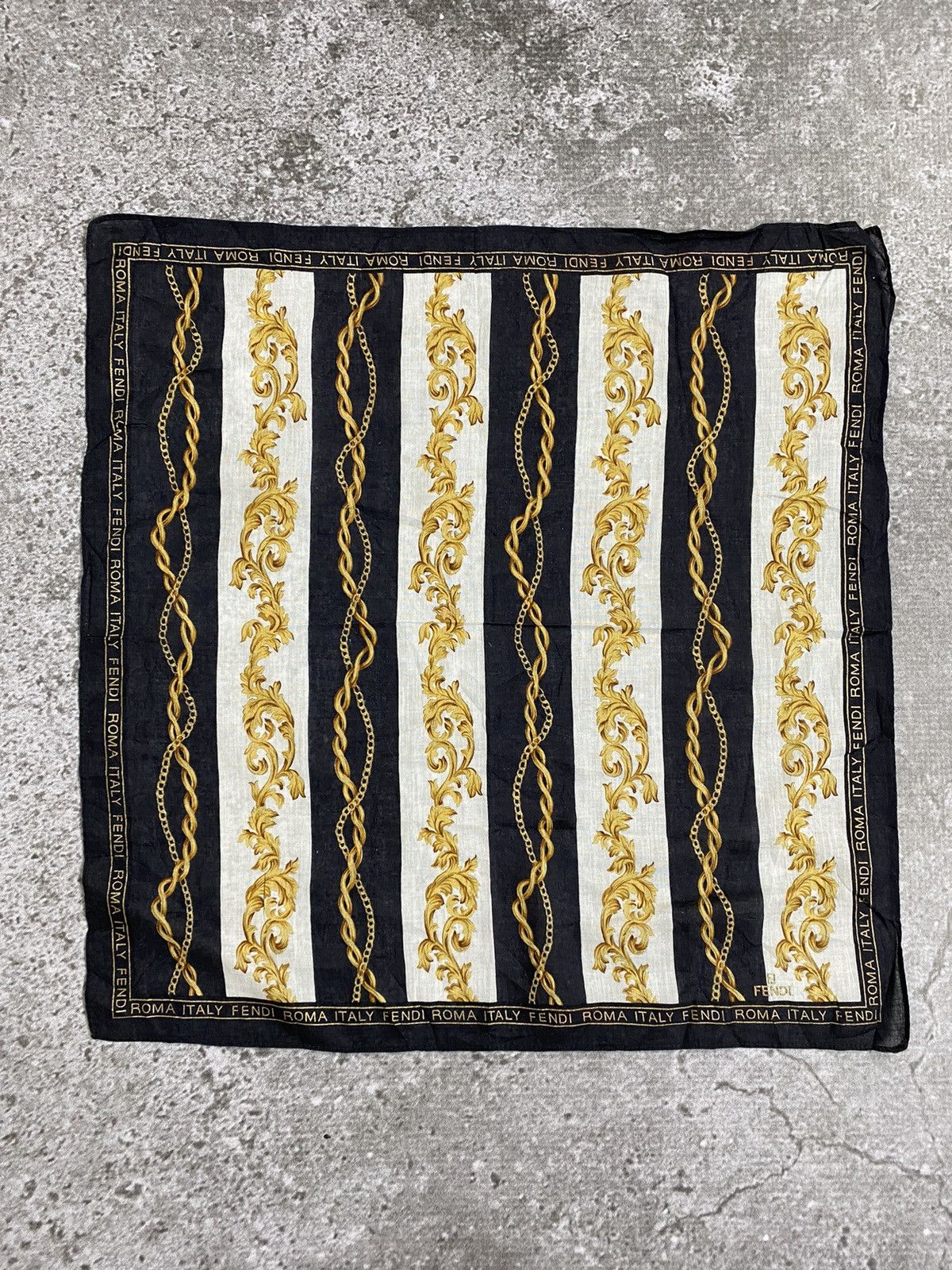 Fendi Fendi Handkerchief / Bandana / Neckerchief Size ONE SIZE - 2 Thumbnail