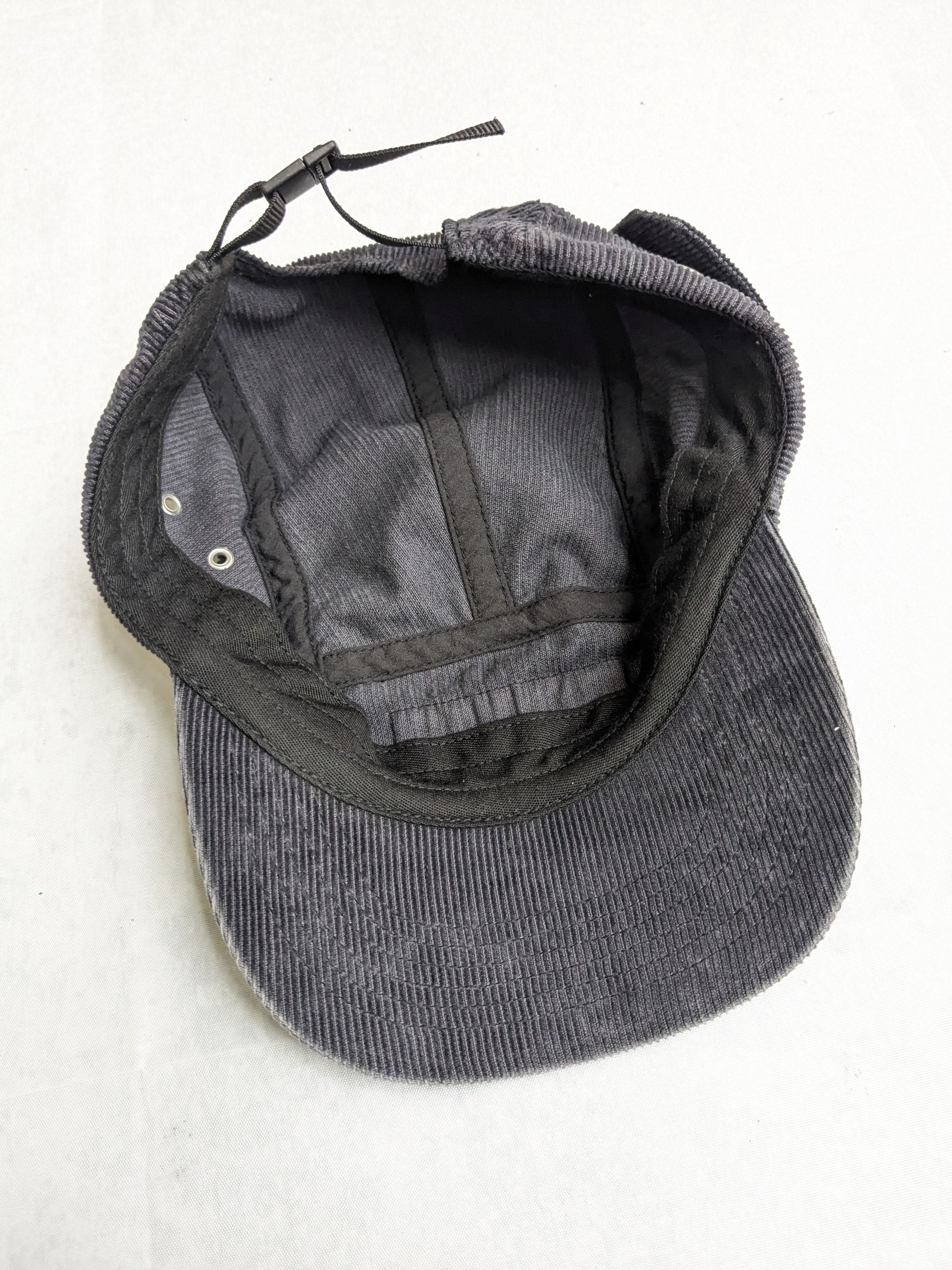 Supreme Supreme Corduroy Pocket Camp Cap Black Bogo Box Logo Size ONE SIZE - 9 Thumbnail