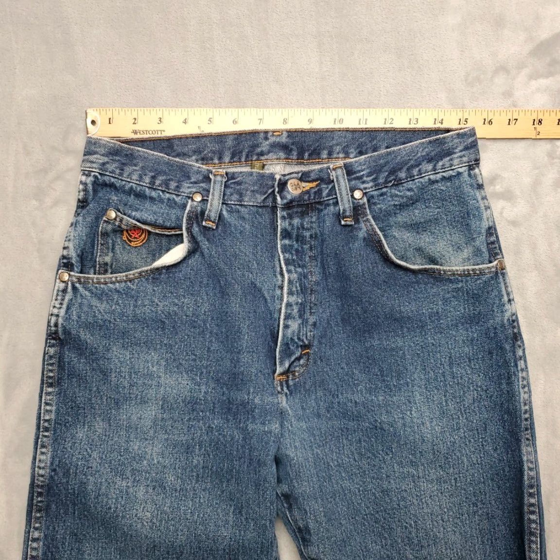 Wrangler VINTAGE Wrangler 20X Jeans Mens 31x32 Blue Twenty X Western Rodeo Western Cowboy Classic jeans Mens 31 Blue 20X Size US 31 - 7 Thumbnail